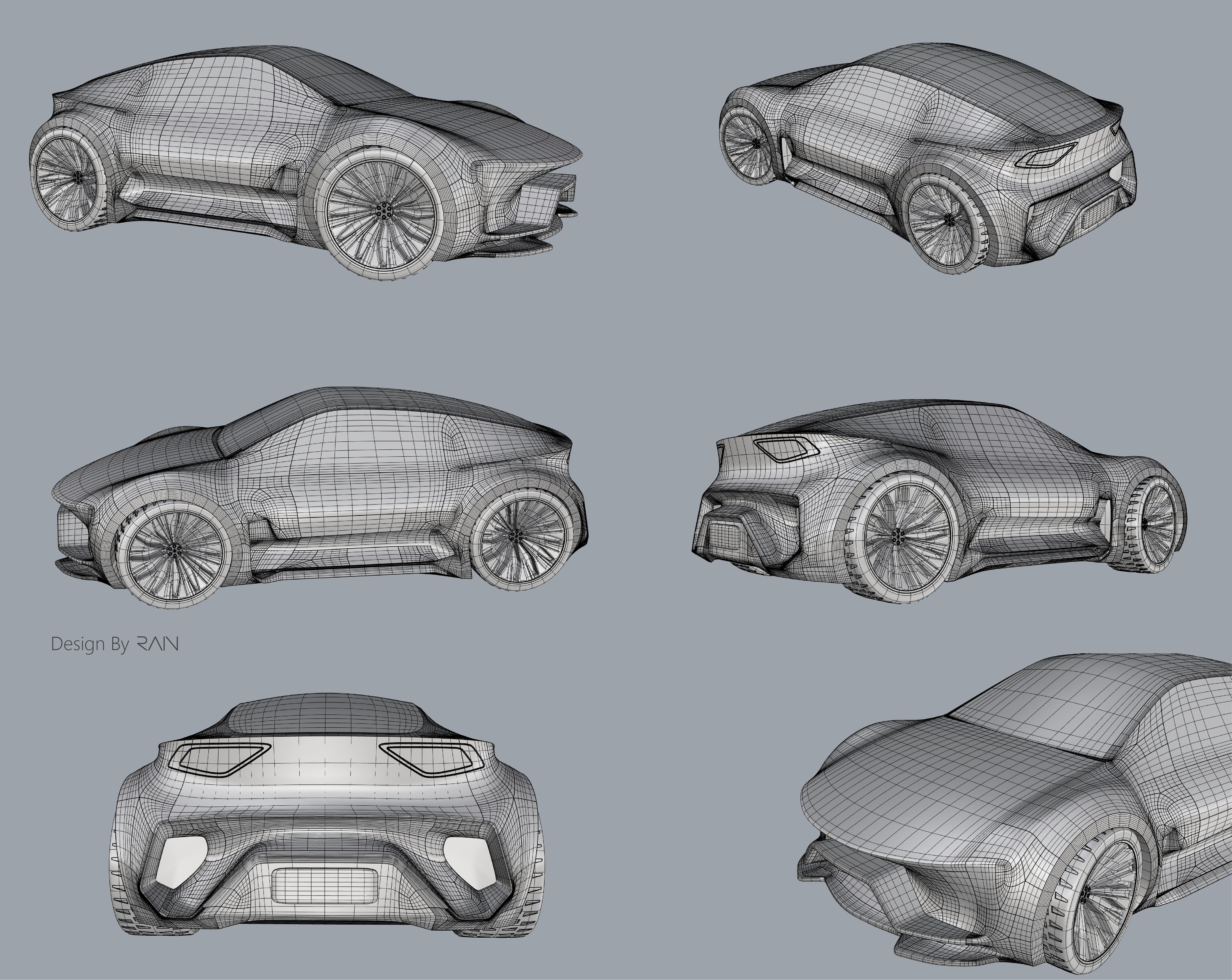 industrial design，Automobile design，Automobile modeling，subset，rhinoceros，modeling，