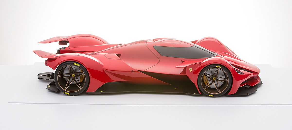 industrial design，Ferrari，Sports car，ferrari，concept，