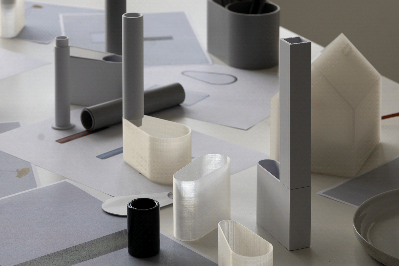 float，vase，Plaster，mould，