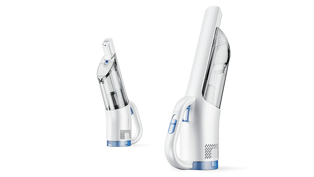 Hand held vacuum cleaner，Vacuum cleaner，portable，Red Dot Award Case，Red Dot IF Declaration，Award-winning case，