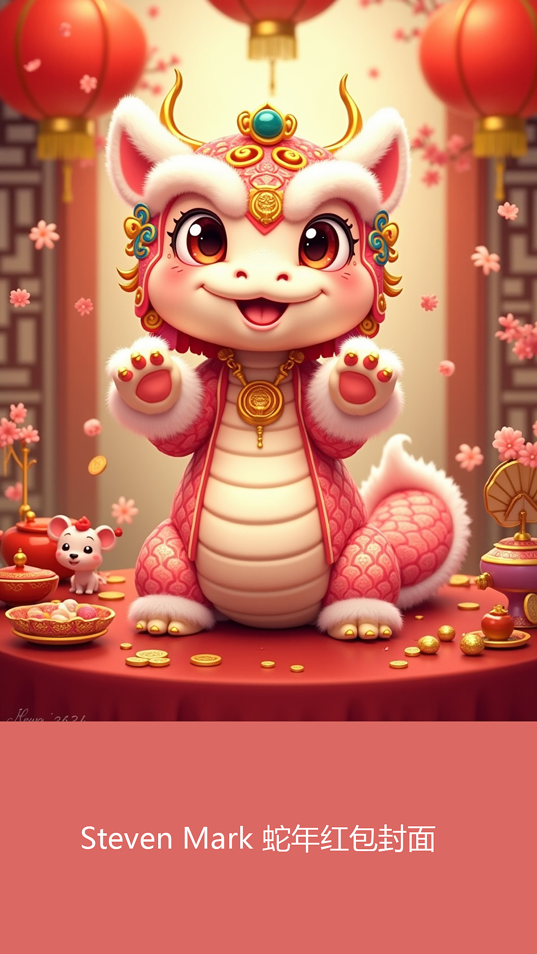 Year of the Snake Red Envelope IP，
