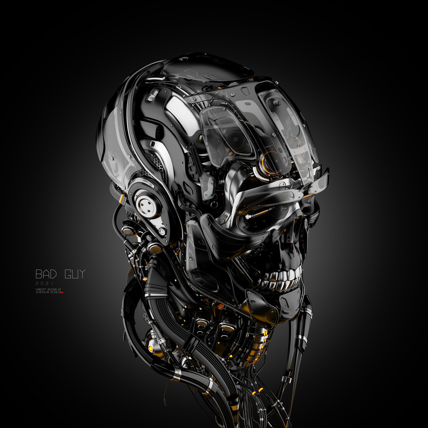 robot，Cyber，head bone，power，Era，
