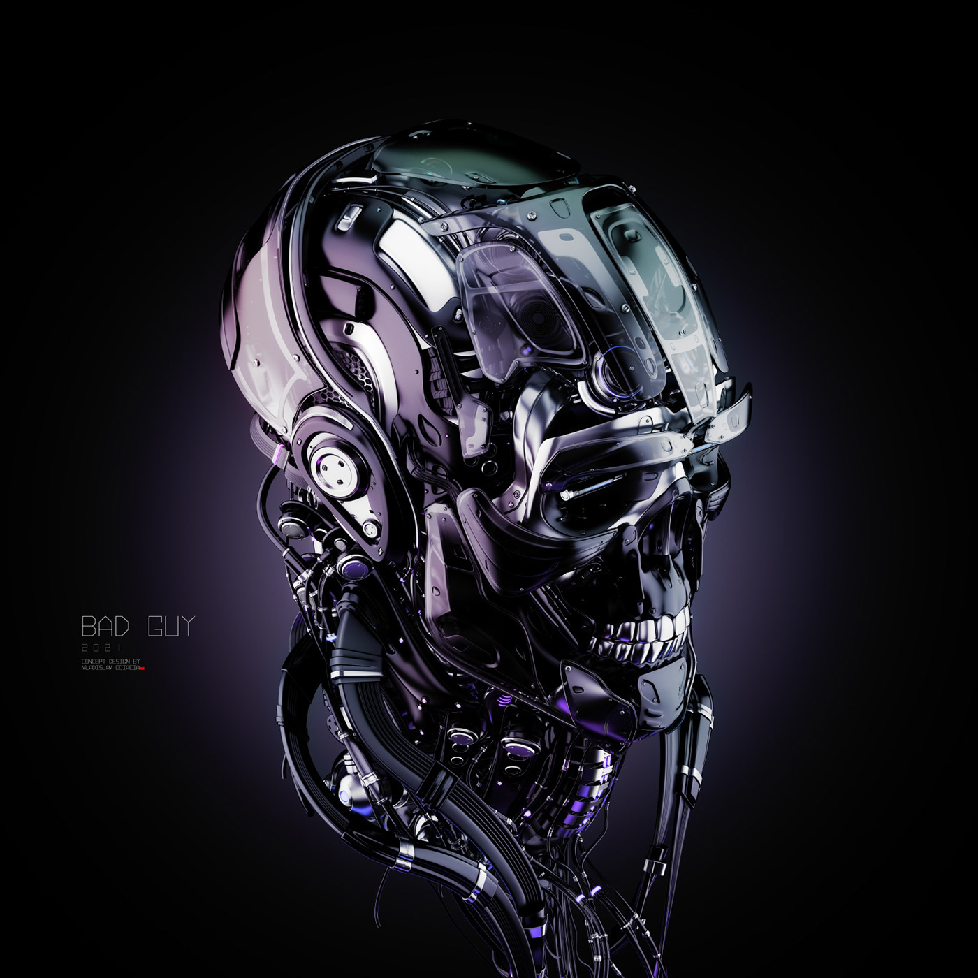 robot，Cyber，head bone，power，Era，
