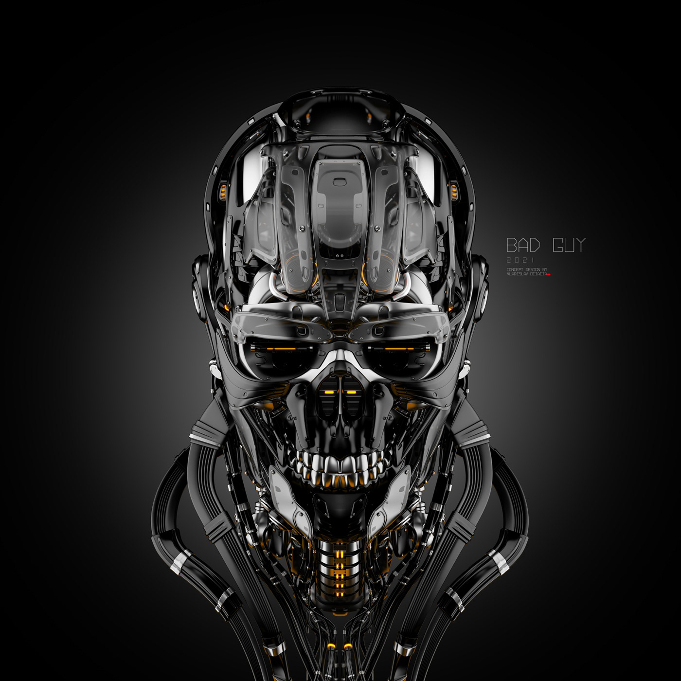 robot，Cyber，head bone，power，Era，