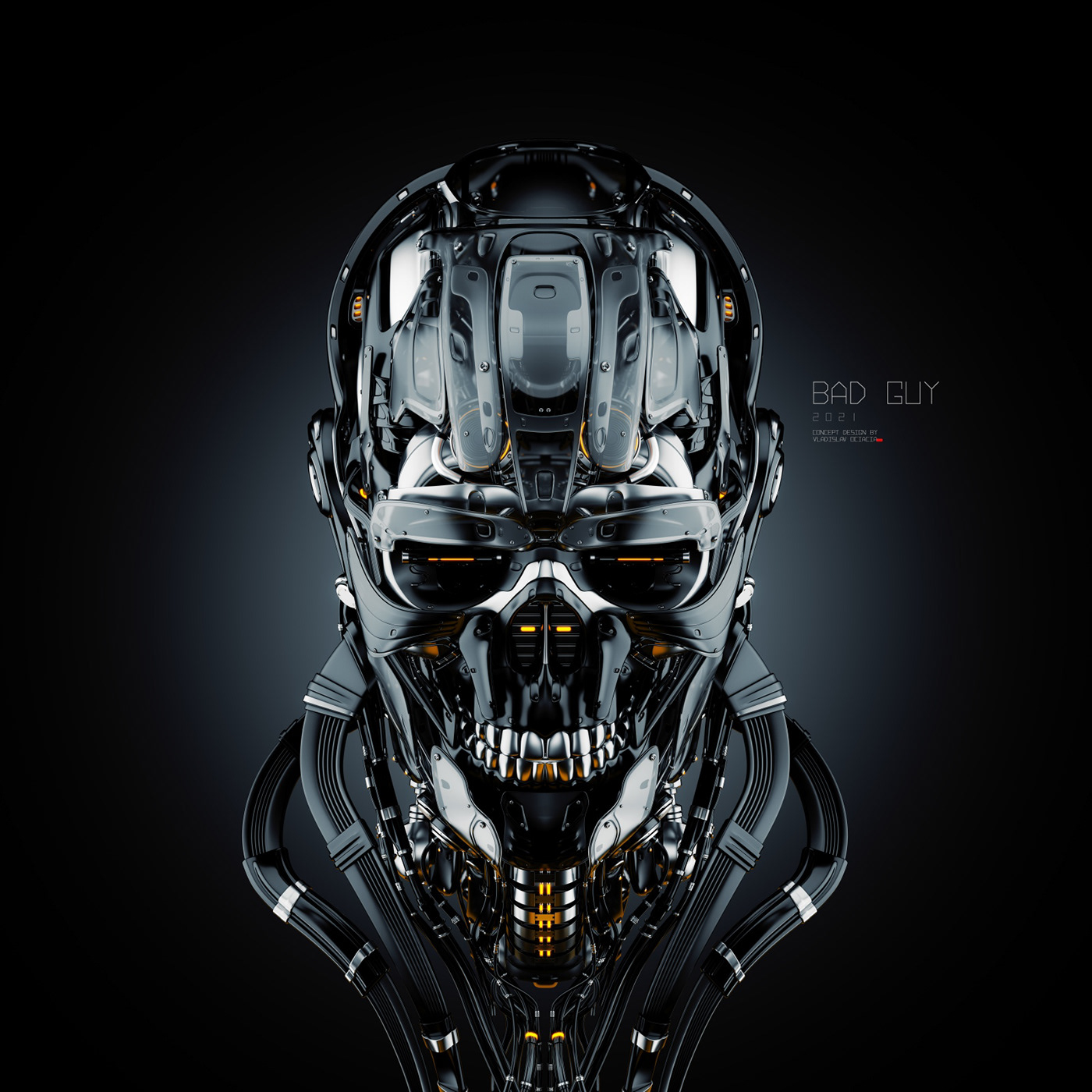 robot，Cyber，head bone，power，Era，