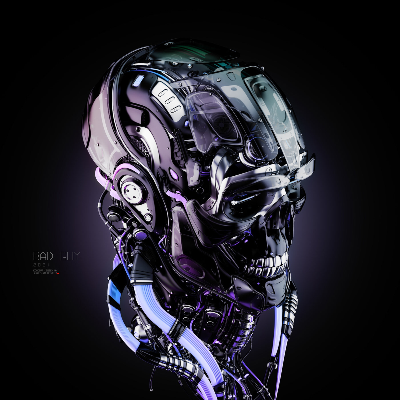 robot，Cyber，head bone，power，Era，