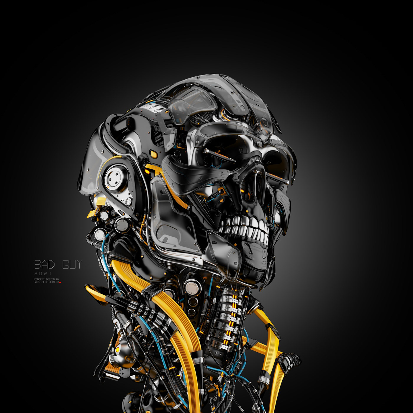 robot，Cyber，head bone，power，Era，