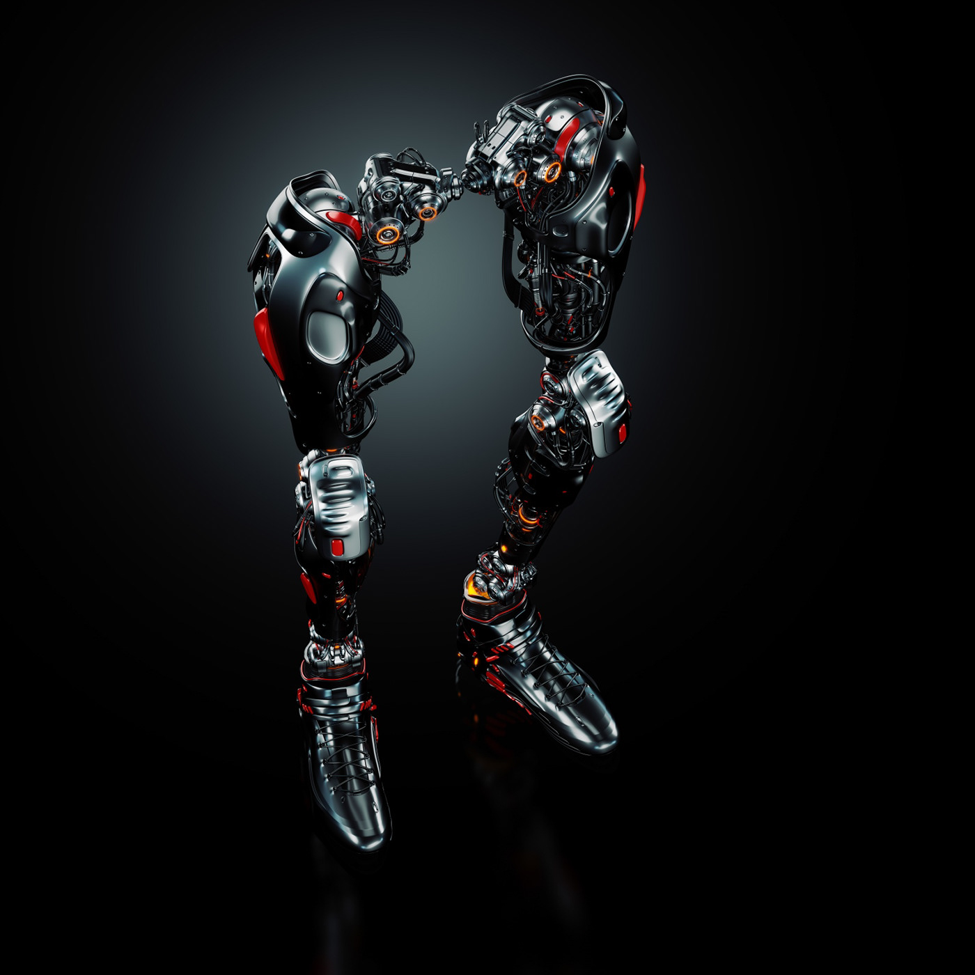 Mechanical leg，robot，Cybernetic，Prototype，