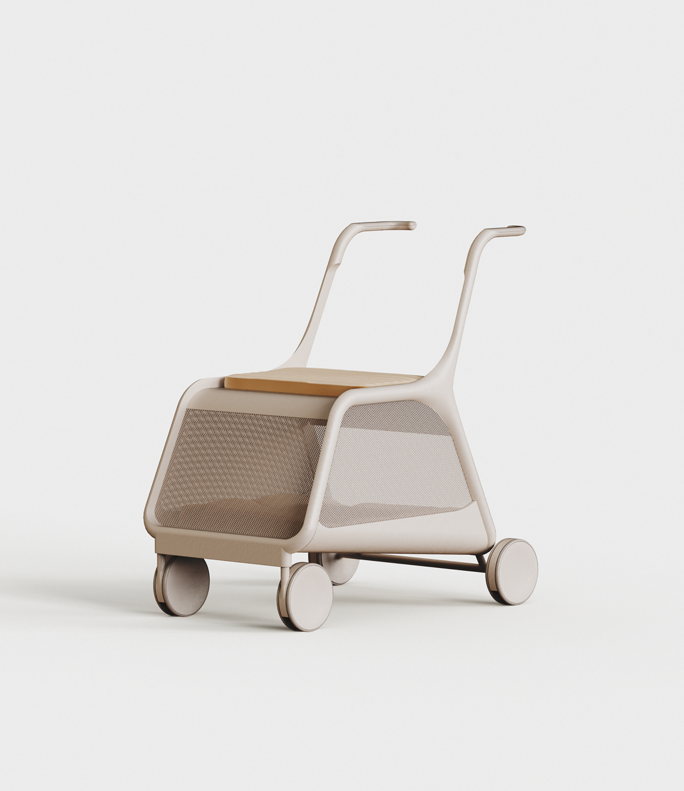 wheelchair，Walking aid，originality，SENIOR&PET STROLLER，