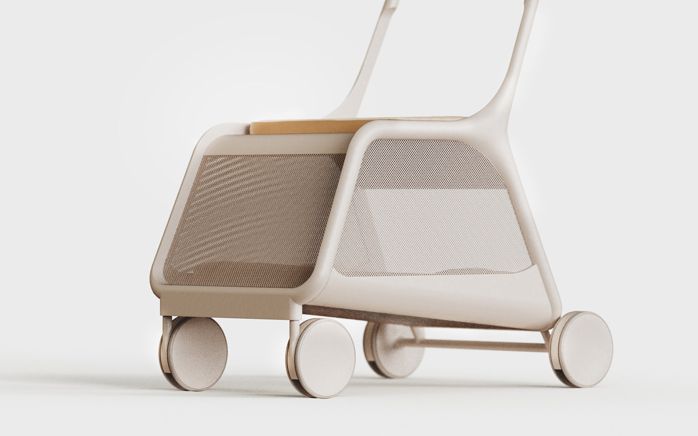 wheelchair，Walking aid，originality，SENIOR&PET STROLLER，