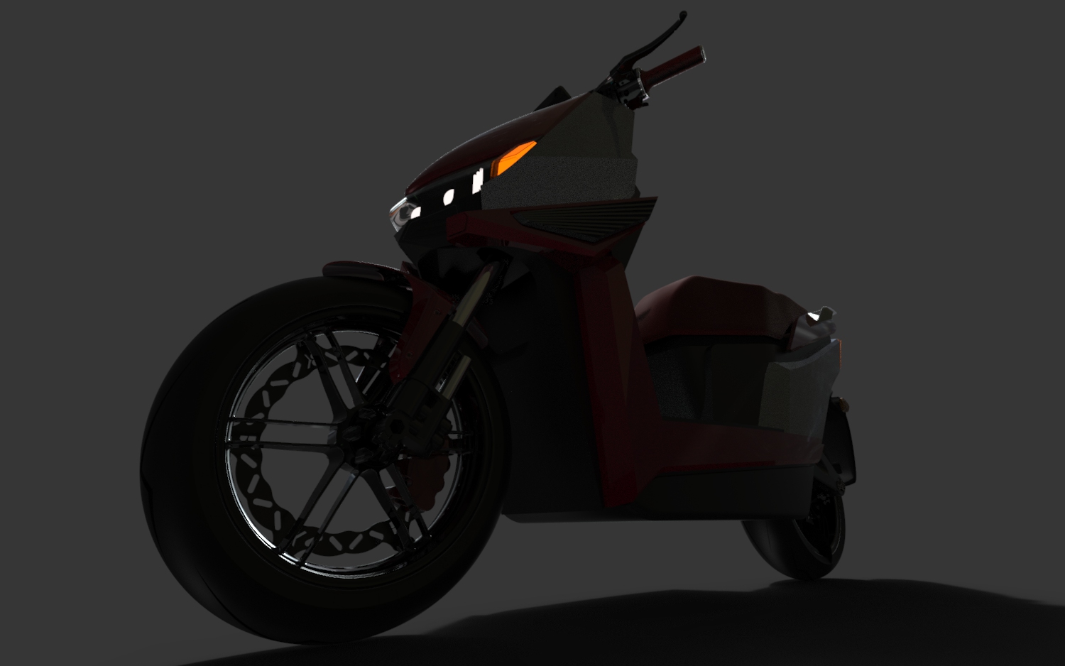 Electric motorcycle，product design，Electric vehicle，Product rendering，AI design，Graffiti，