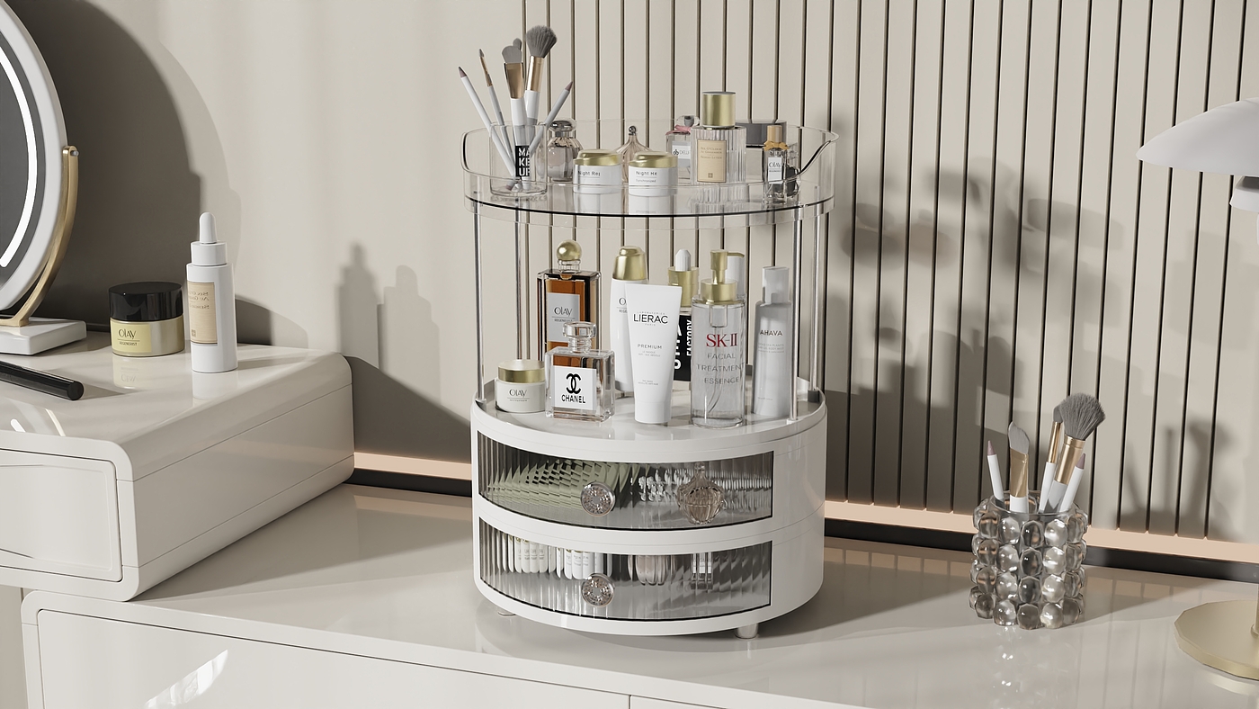 multi-function，Stackable，Draw，storage box，