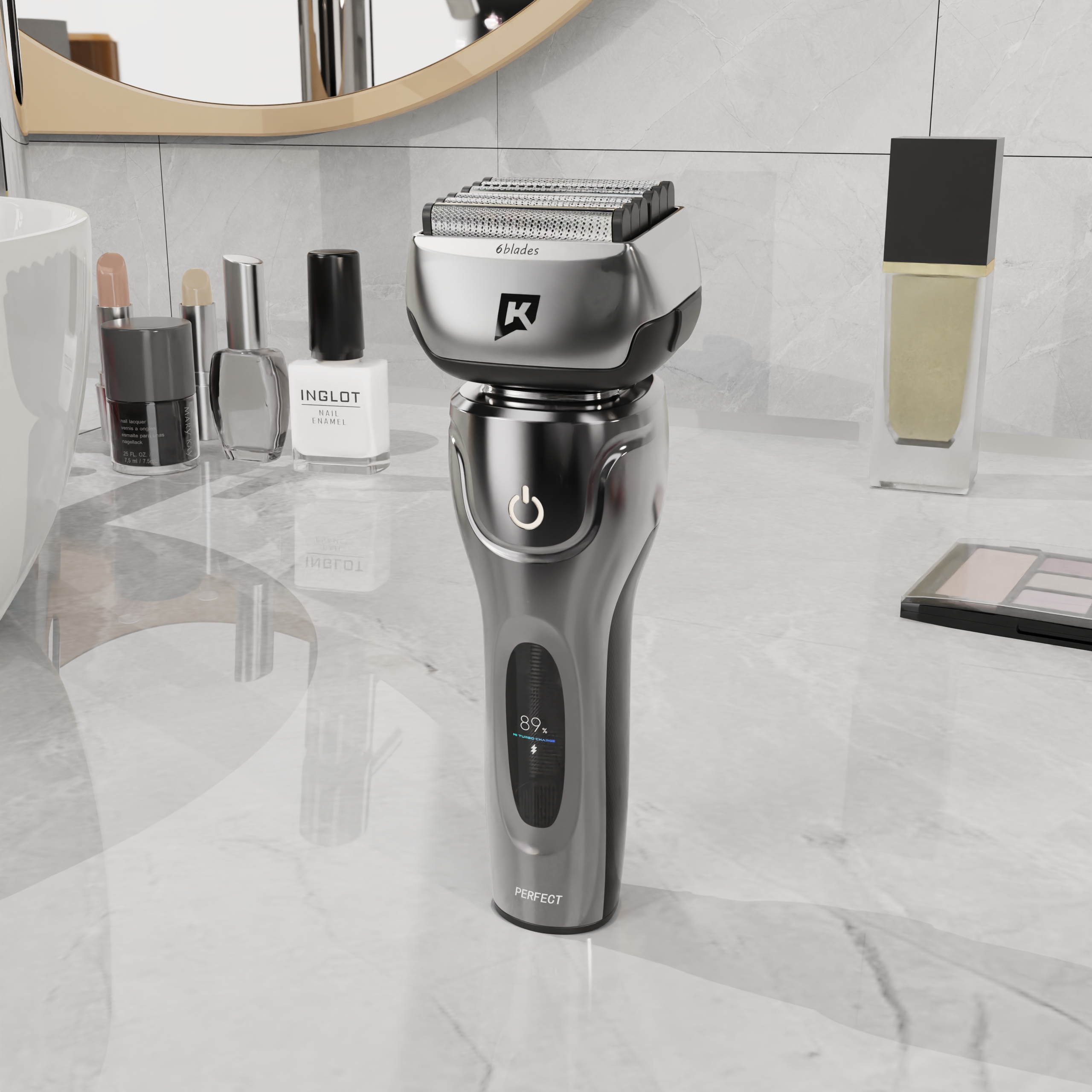 Induction，Whole body wash，Quick dismantling，intelligence，razor，