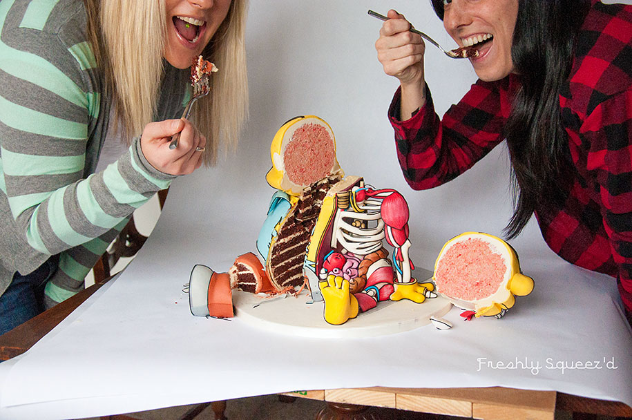 Creative cake，Cake making，Character design，Colorful，Rich colors，Children's snacks，Snack making，Biscuit design，Bionics Design ，jelly，Kitty，Bionic cat，Star element，