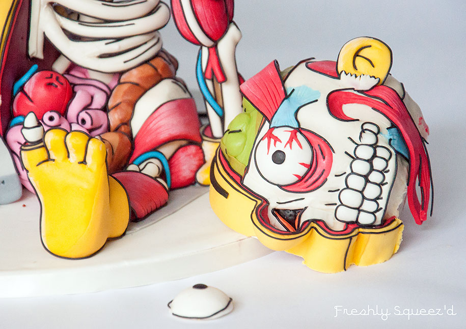 Creative cake，Cake making，Character design，Colorful，Rich colors，Children's snacks，Snack making，Biscuit design，Bionics Design ，jelly，Kitty，Bionic cat，Star element，