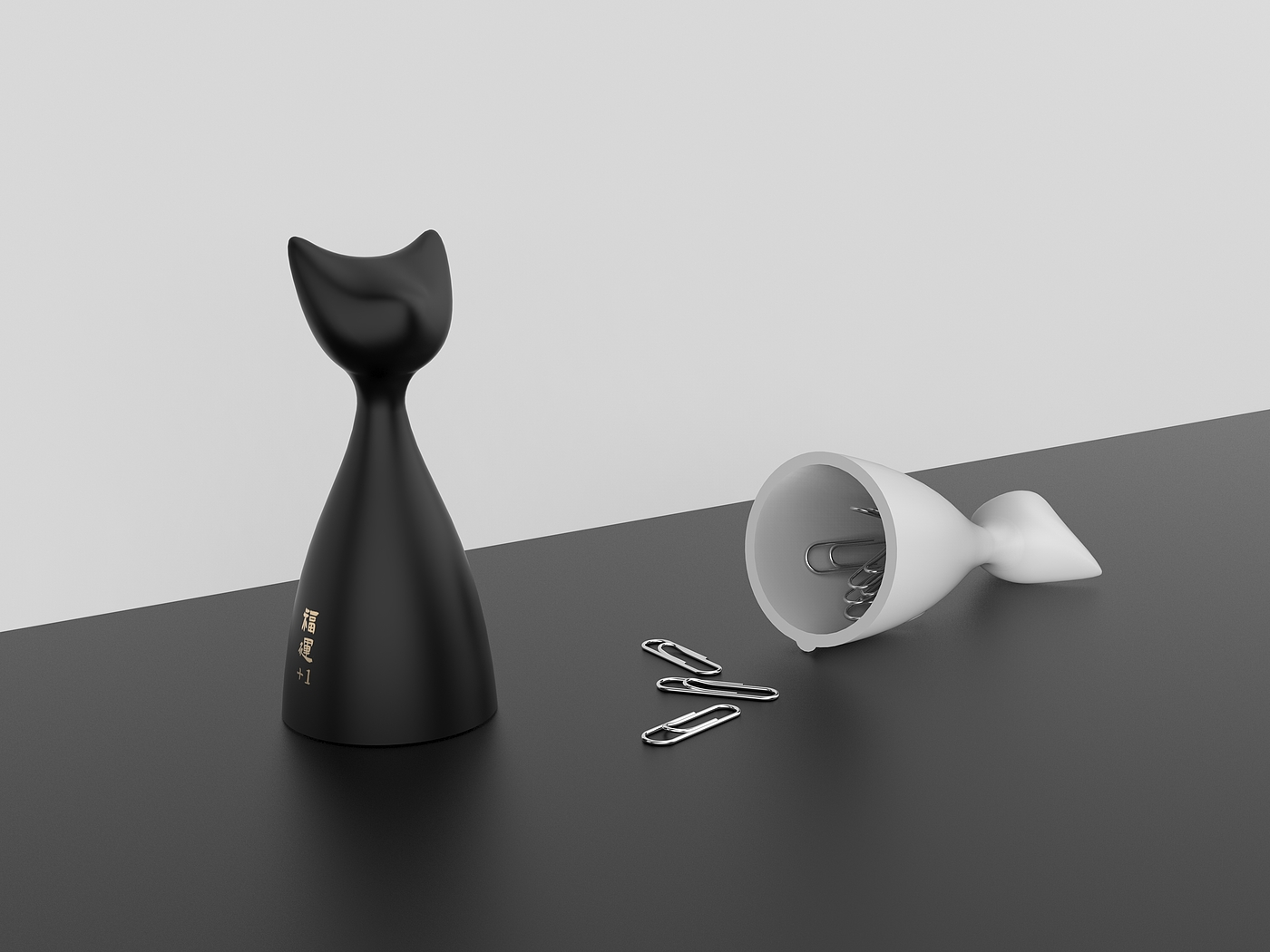 Cultural creation，Tabletop decoration，Desktop storage，Cat Wen Chuang，Office storage，Office Supplies，Stationery，
