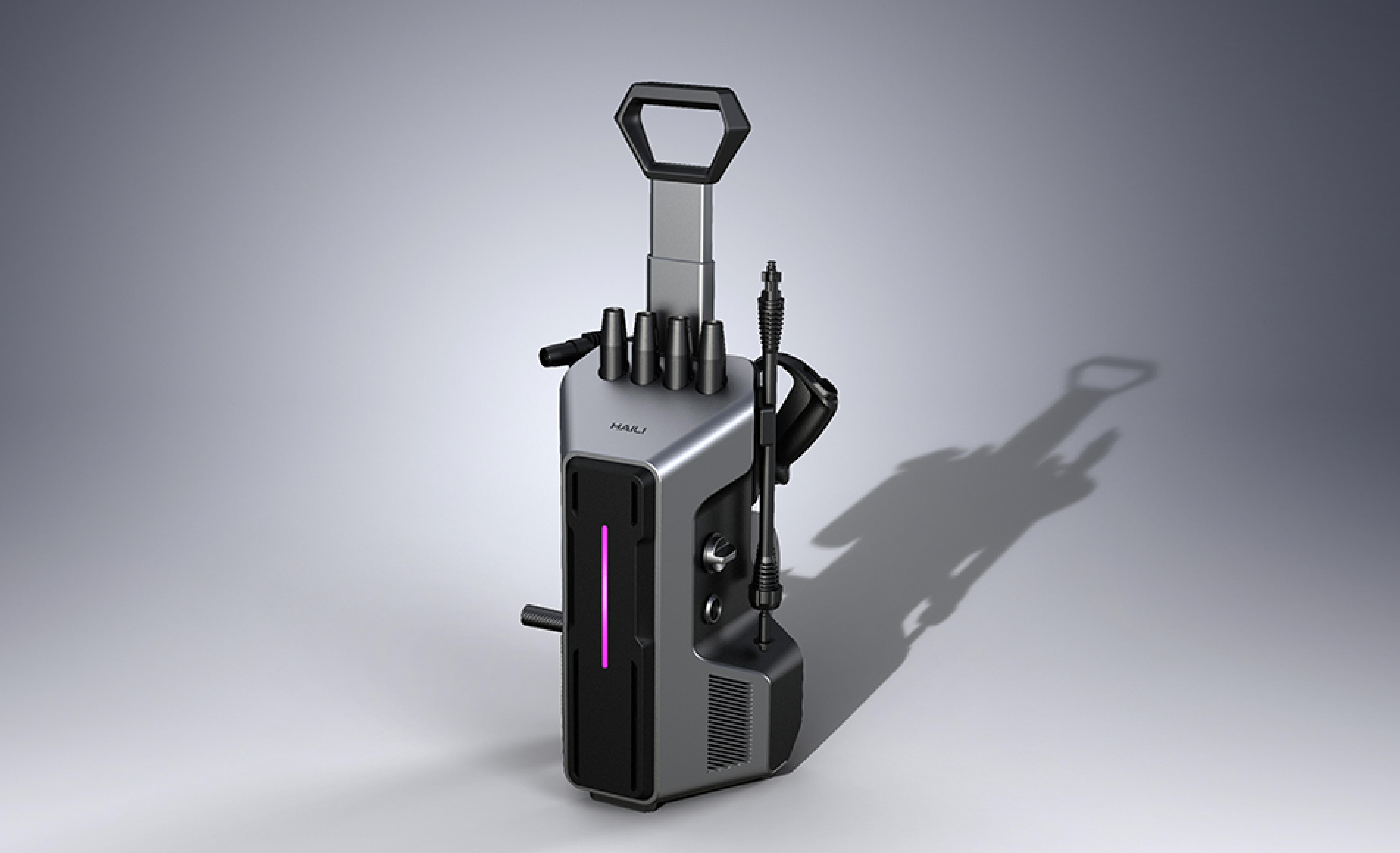 product design，industrial design，Appearance design，industrial equipment ，High pressure cleaning machine，product，Industry，Design，