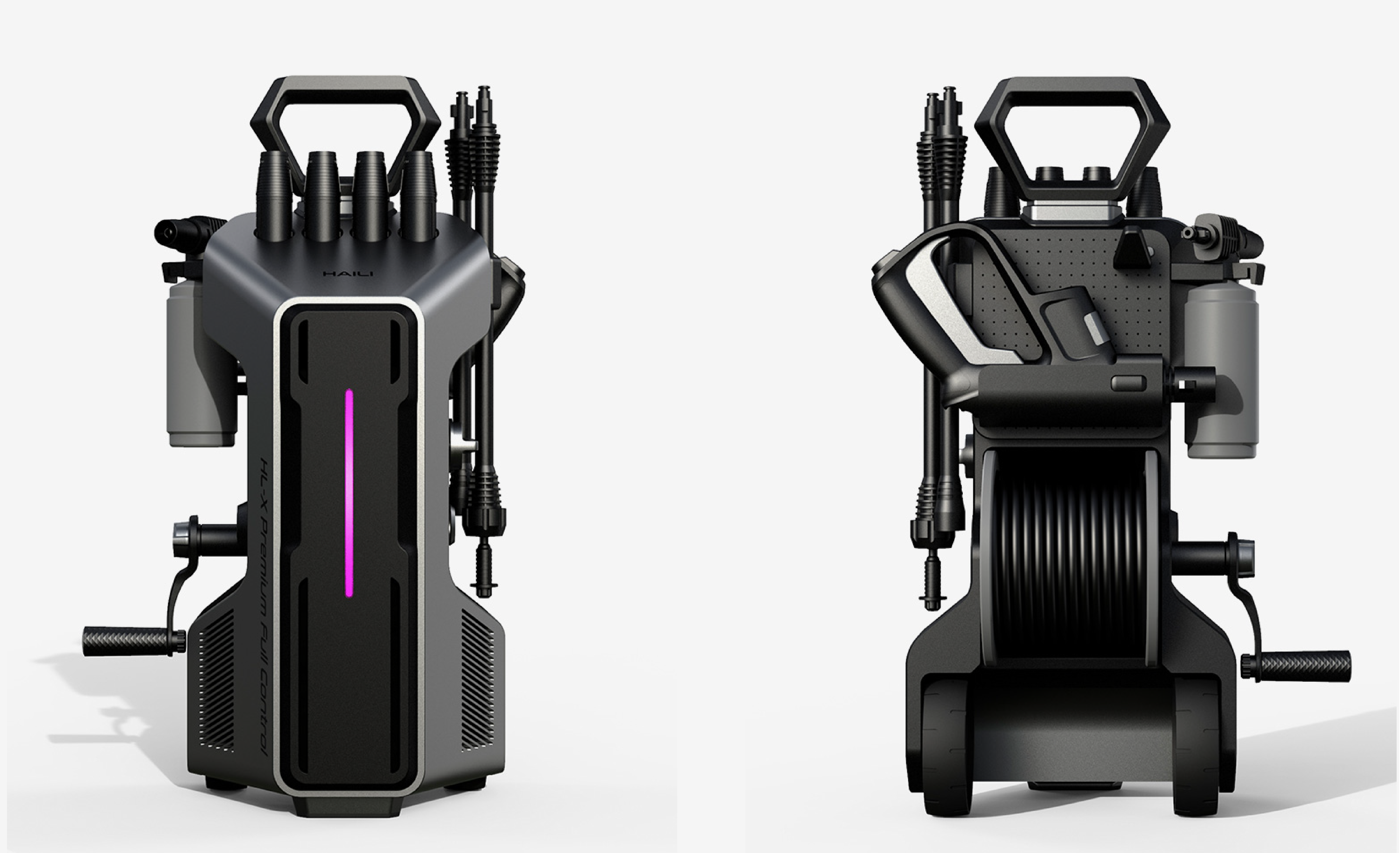 product design，industrial design，Appearance design，industrial equipment ，High pressure cleaning machine，product，Industry，Design，