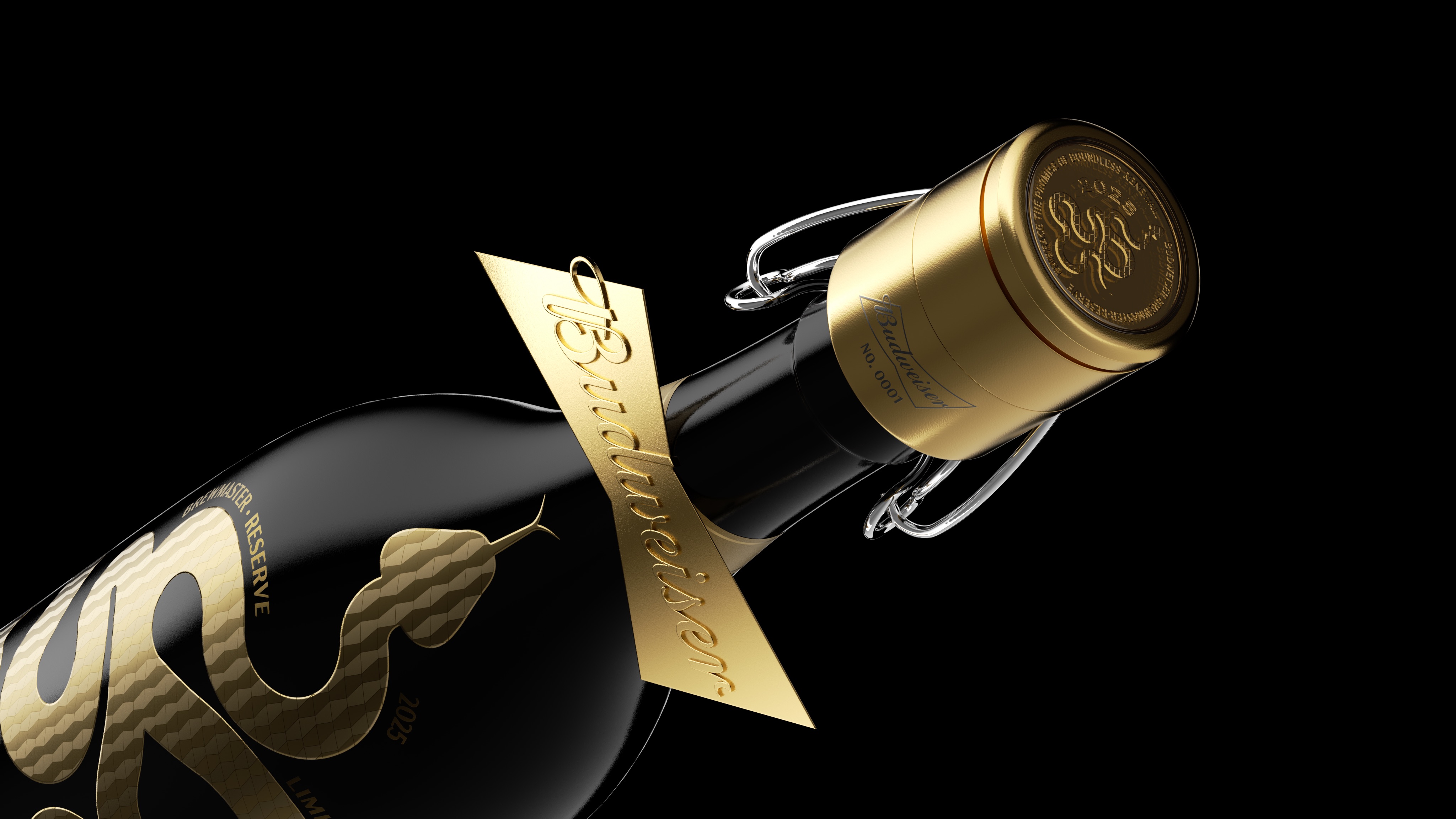 packing design，Wine packaging，Budweiser，original，Pan Hu，High end gift box，Limited Edition，