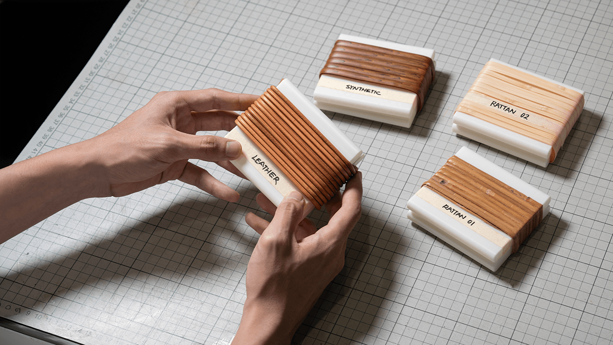 Leather rope，3D printing，LFAM，Sustainability，weaving technique，