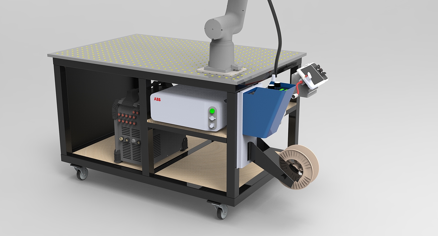 robot，welding，Cooperative manipulator，Mechanical arm，platform，Rendering files interested in background private chat，