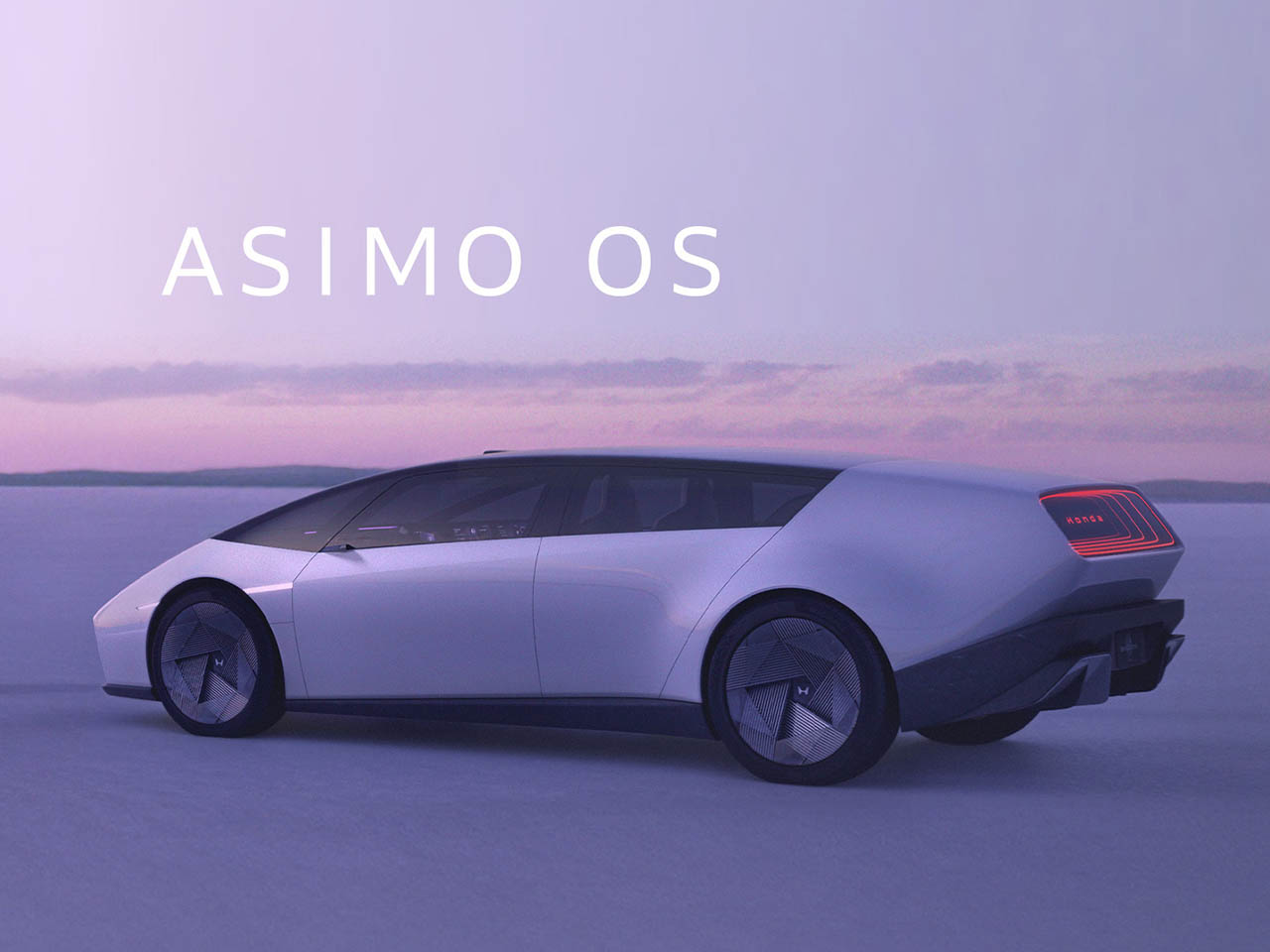 Automatic driving，Electric vehicle，Honda Zero，Future car，Asimo Operating System，