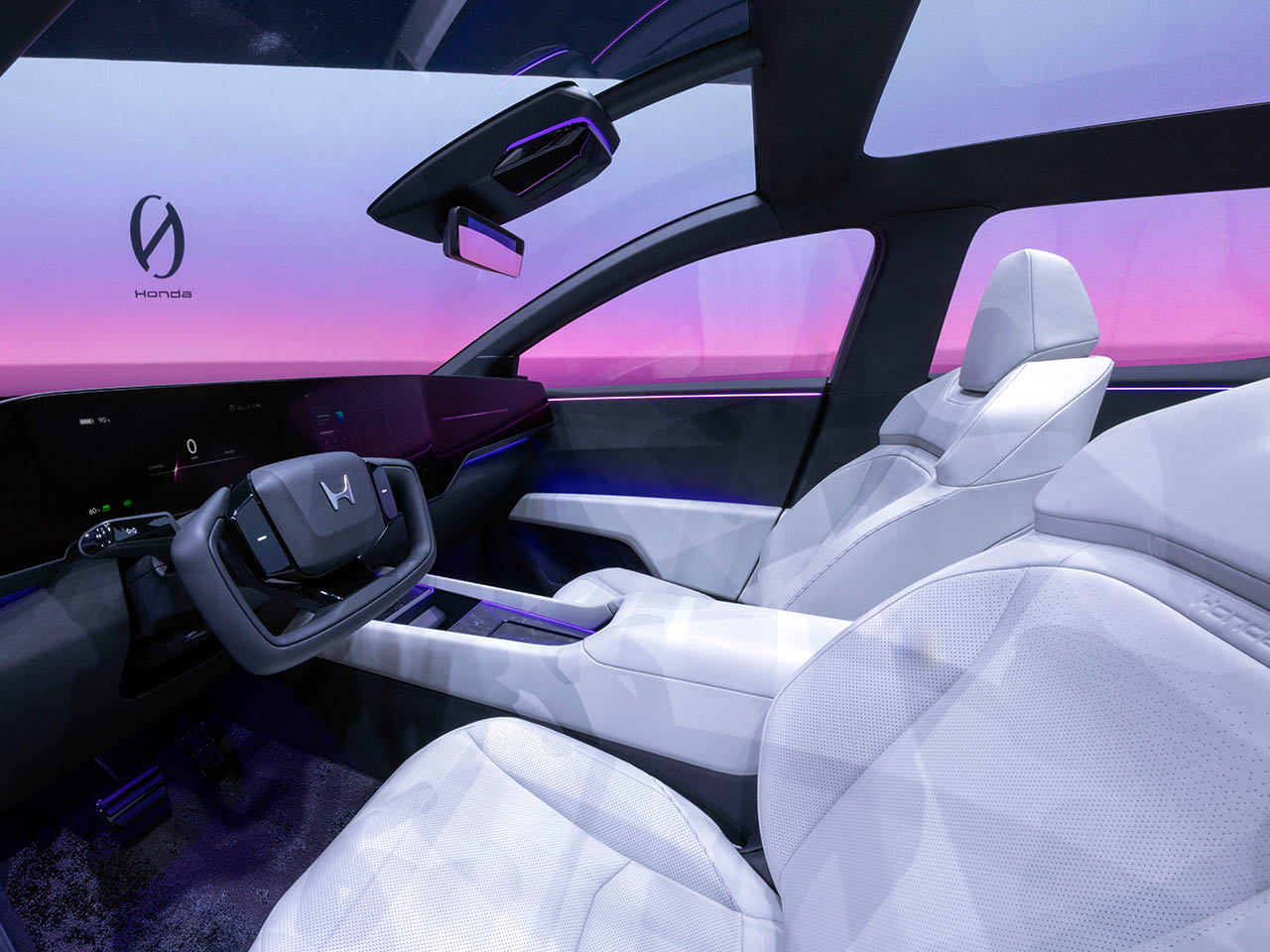 Automatic driving，Electric vehicle，Honda Zero，Future car，Asimo Operating System，