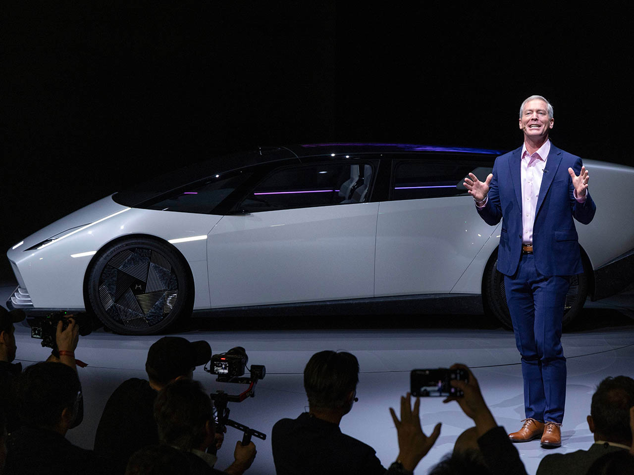 Automatic driving，Electric vehicle，Honda Zero，Future car，Asimo Operating System，