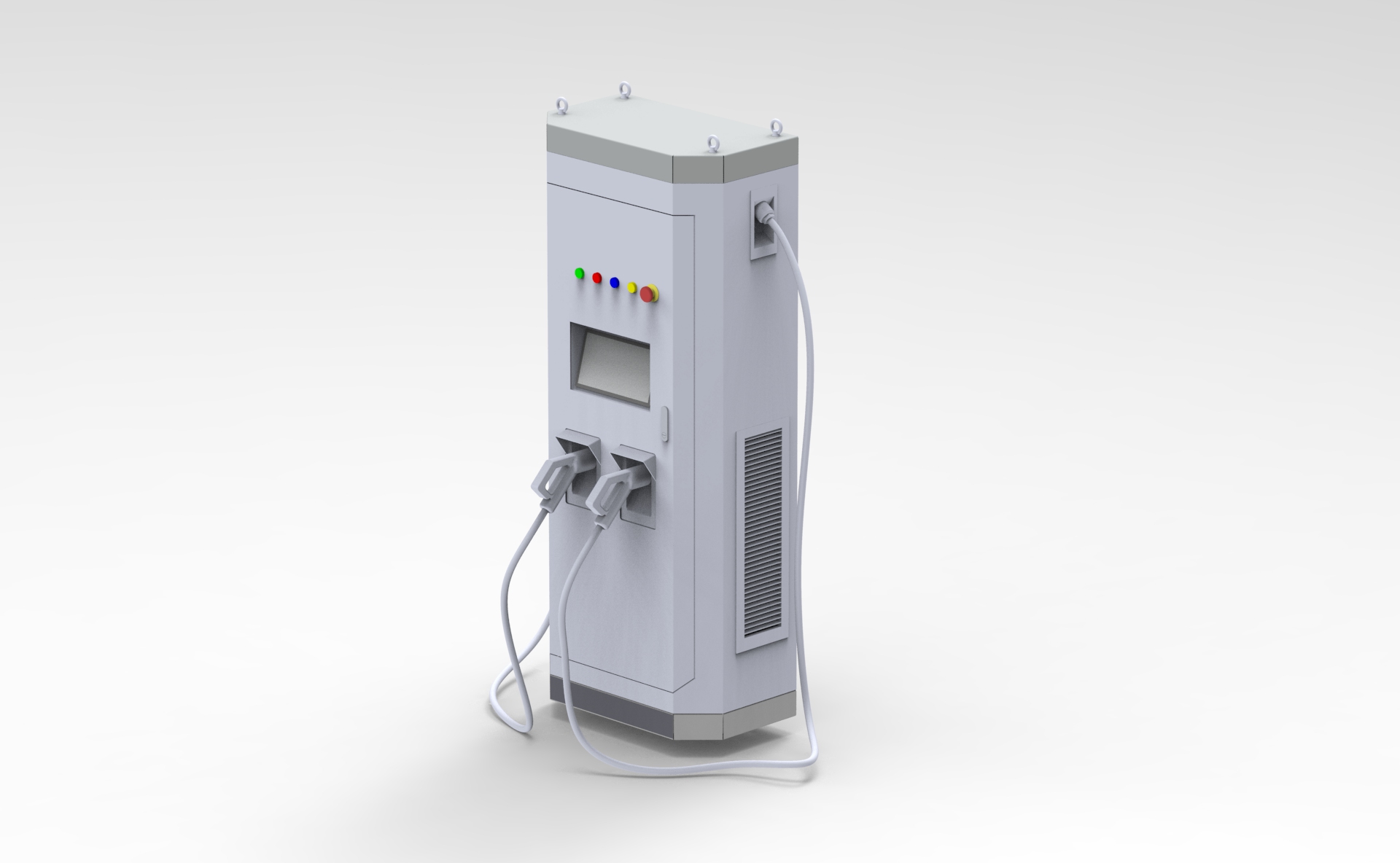 Charging pile，new energy，Rendering files interested in background private chat，