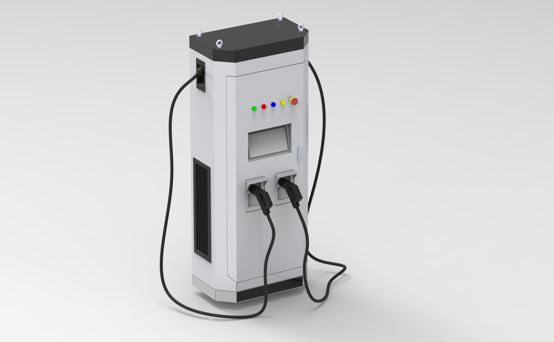 Charging pile，new energy，Rendering files interested in background private chat，