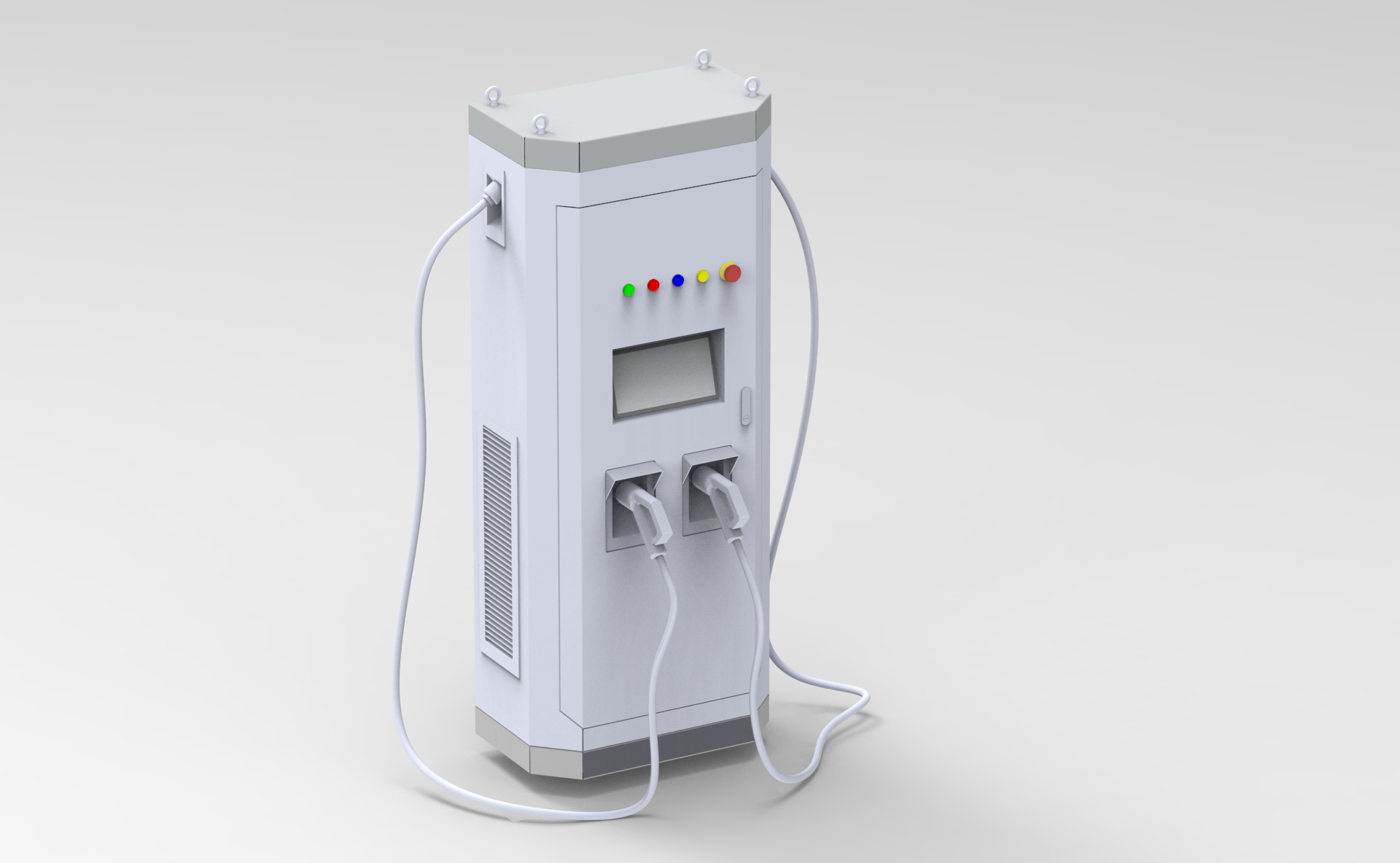 Charging pile，new energy，Rendering files interested in background private chat，