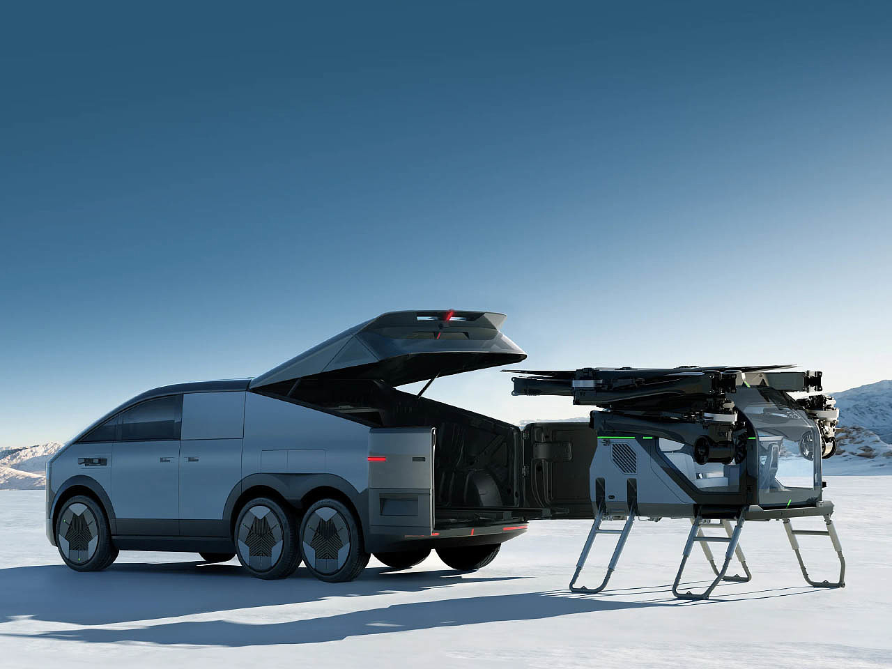 carbon fibre，Flying car，XPeng，Aero HT，modularization，