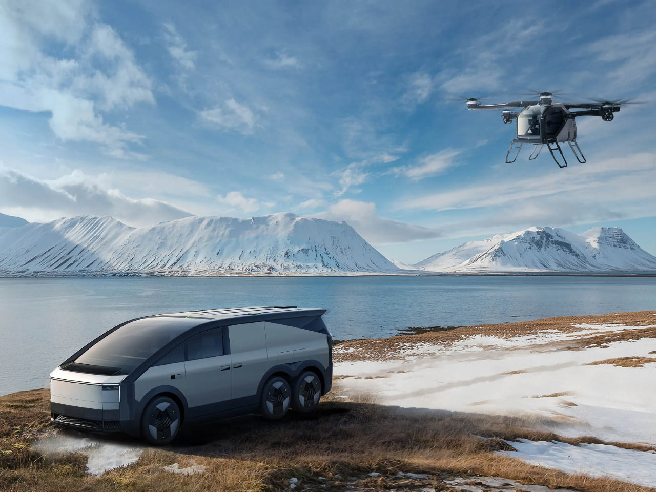 carbon fibre，Flying car，XPeng，Aero HT，modularization，