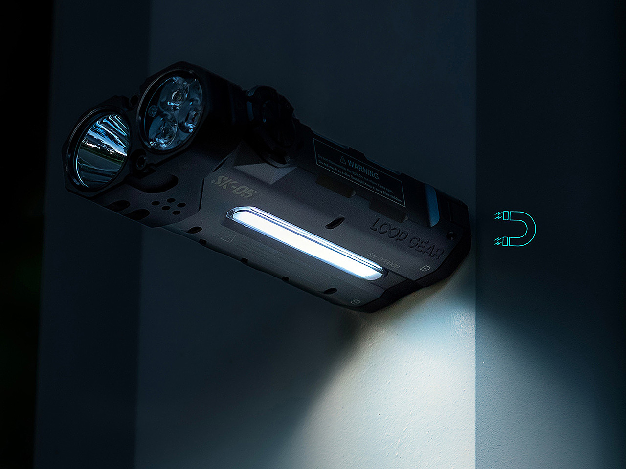 Loop Gear，portable battery，lighting，Spotlight mode，Flashlight，