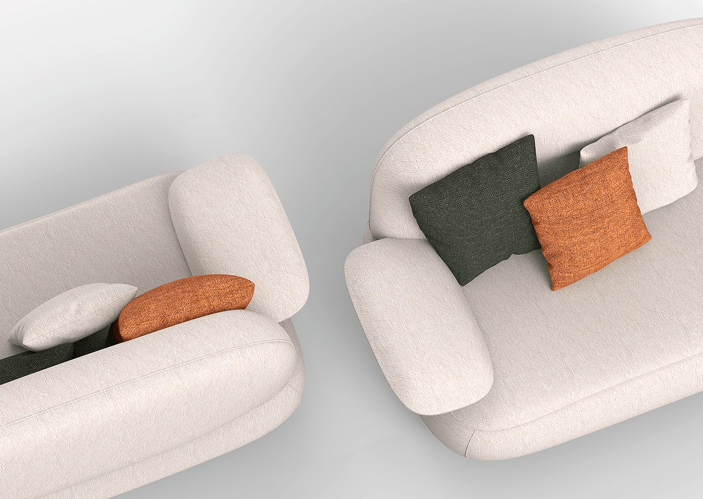 Modular，sofa，comfortable，fabric art，