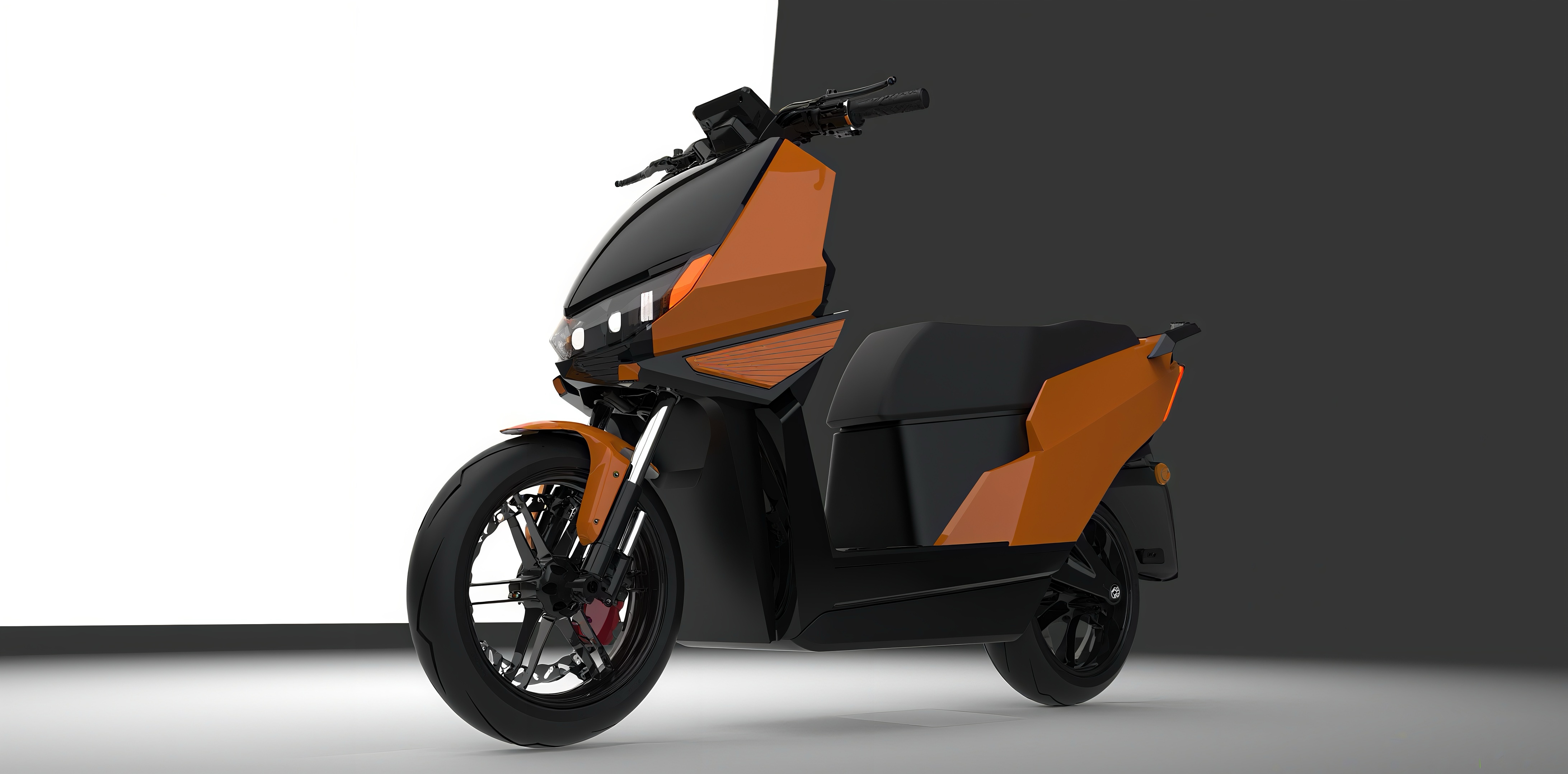 Electric motorcycle，product design，Electric vehicle，Product rendering，AI design，Graffiti，