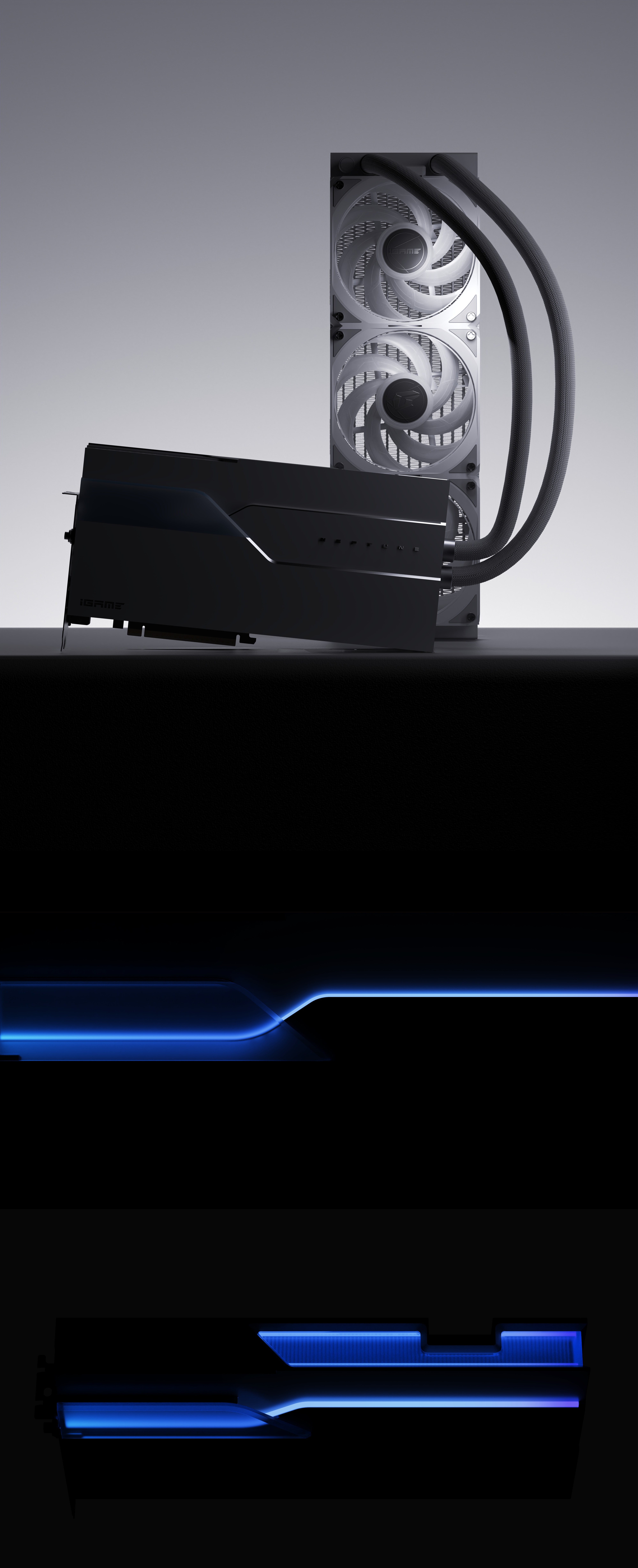 50 series graphics card，Yingweida，Seven rainbow，name，Water God，Water-cooled graphics card，