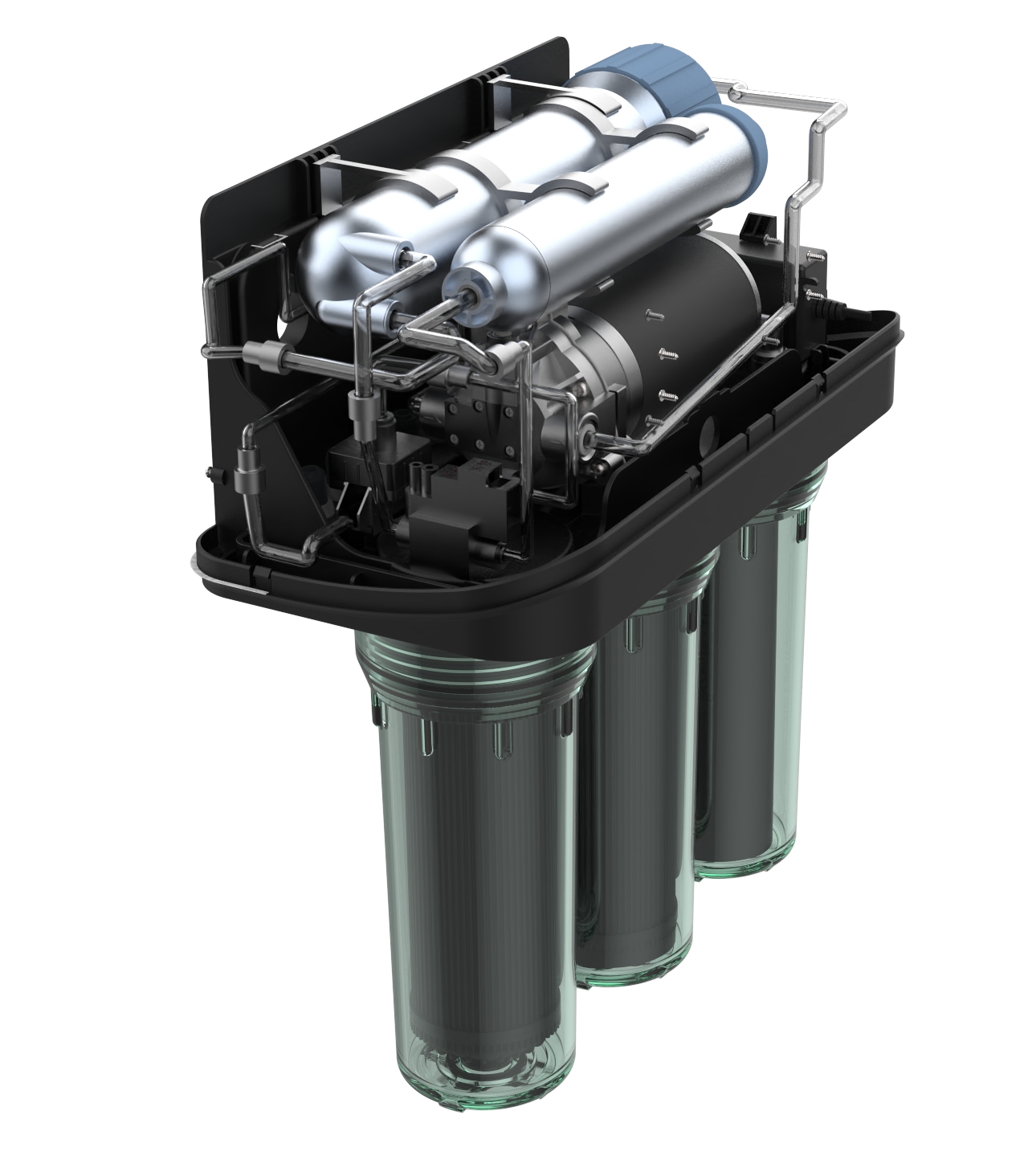 Water purifier，plastic cement，structure，