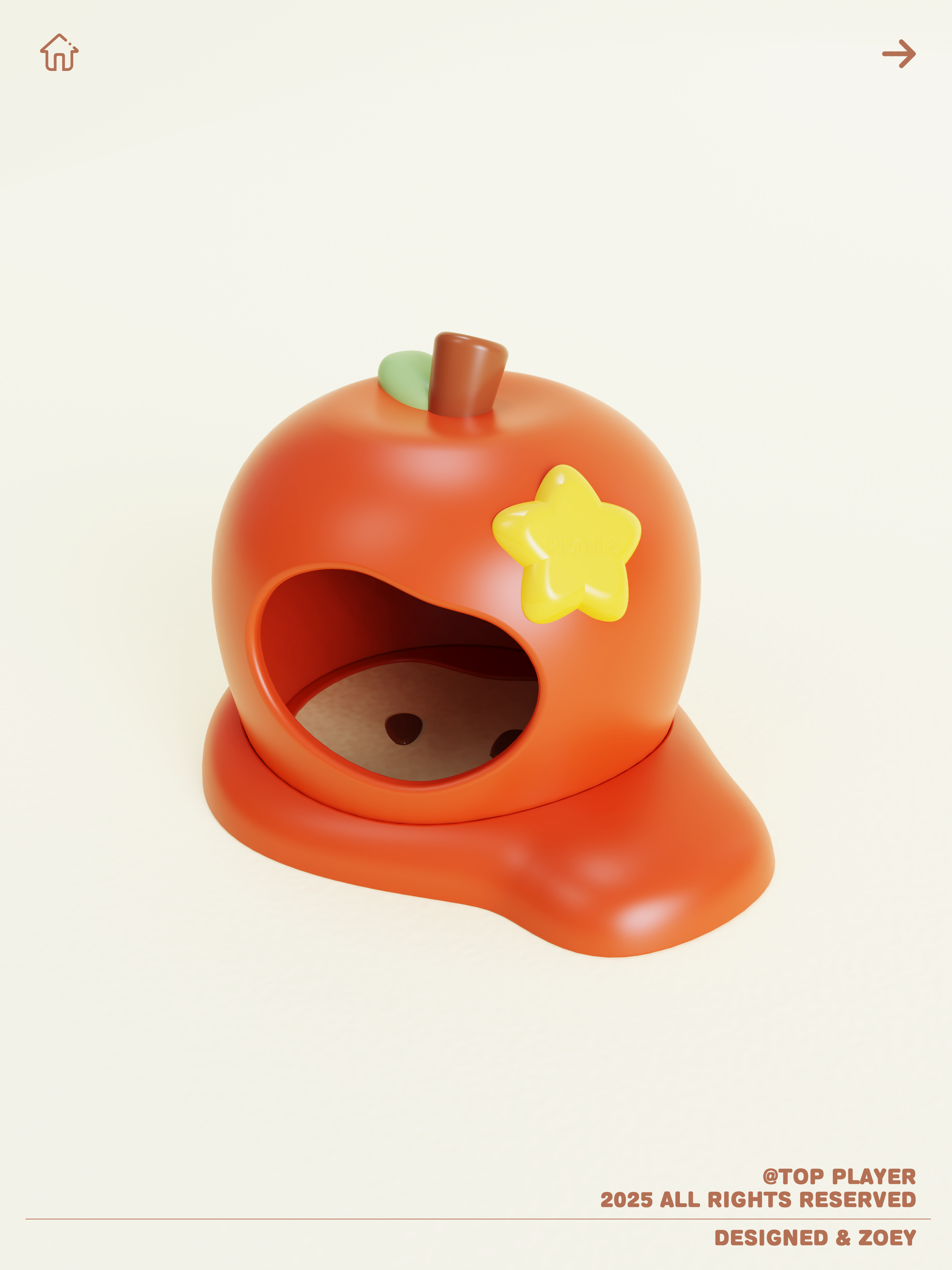 Small pet supplies，ceramic nest，Golden Bear，