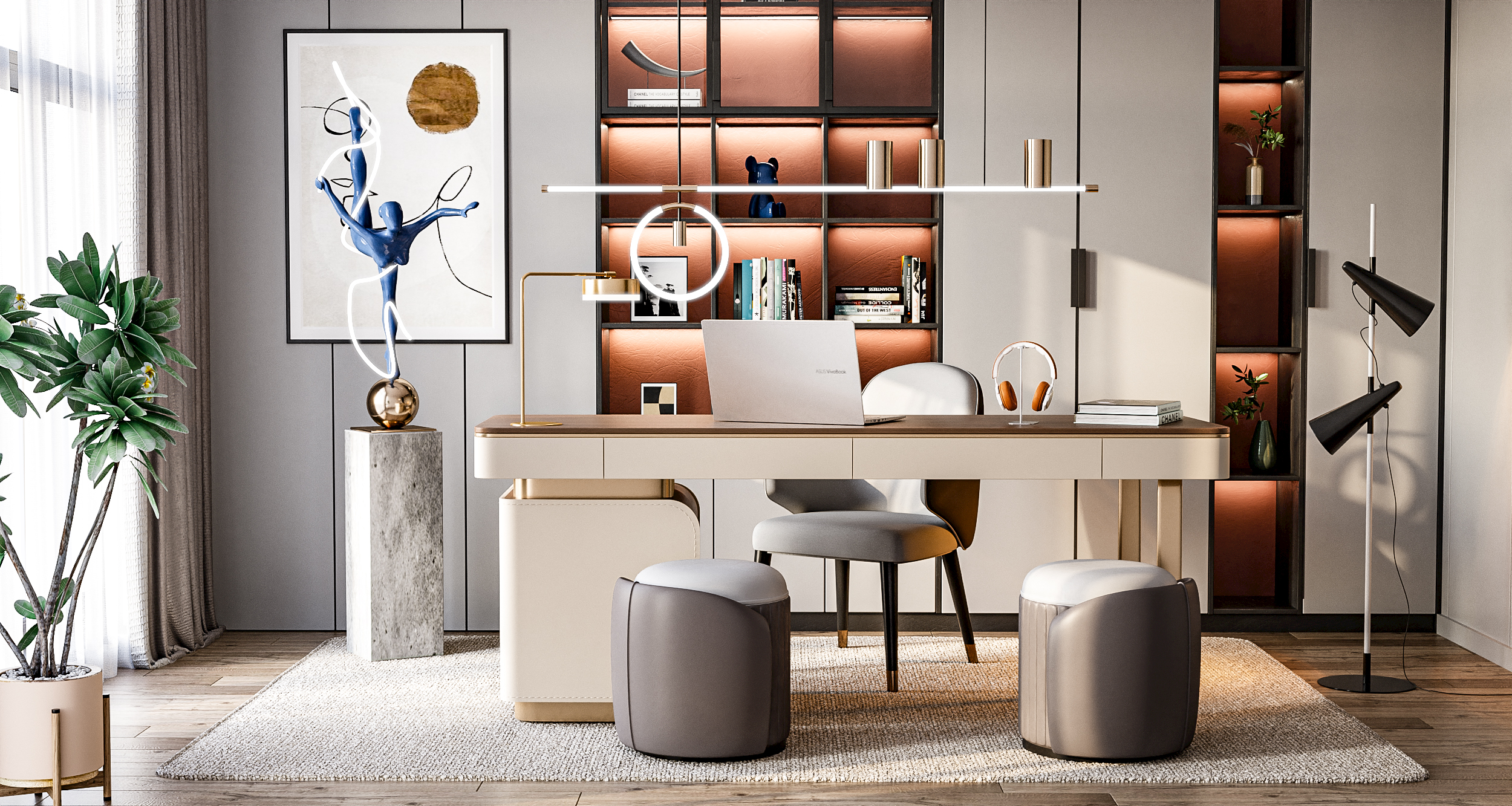 c4d，cr，3D rendering，Furniture rendering，