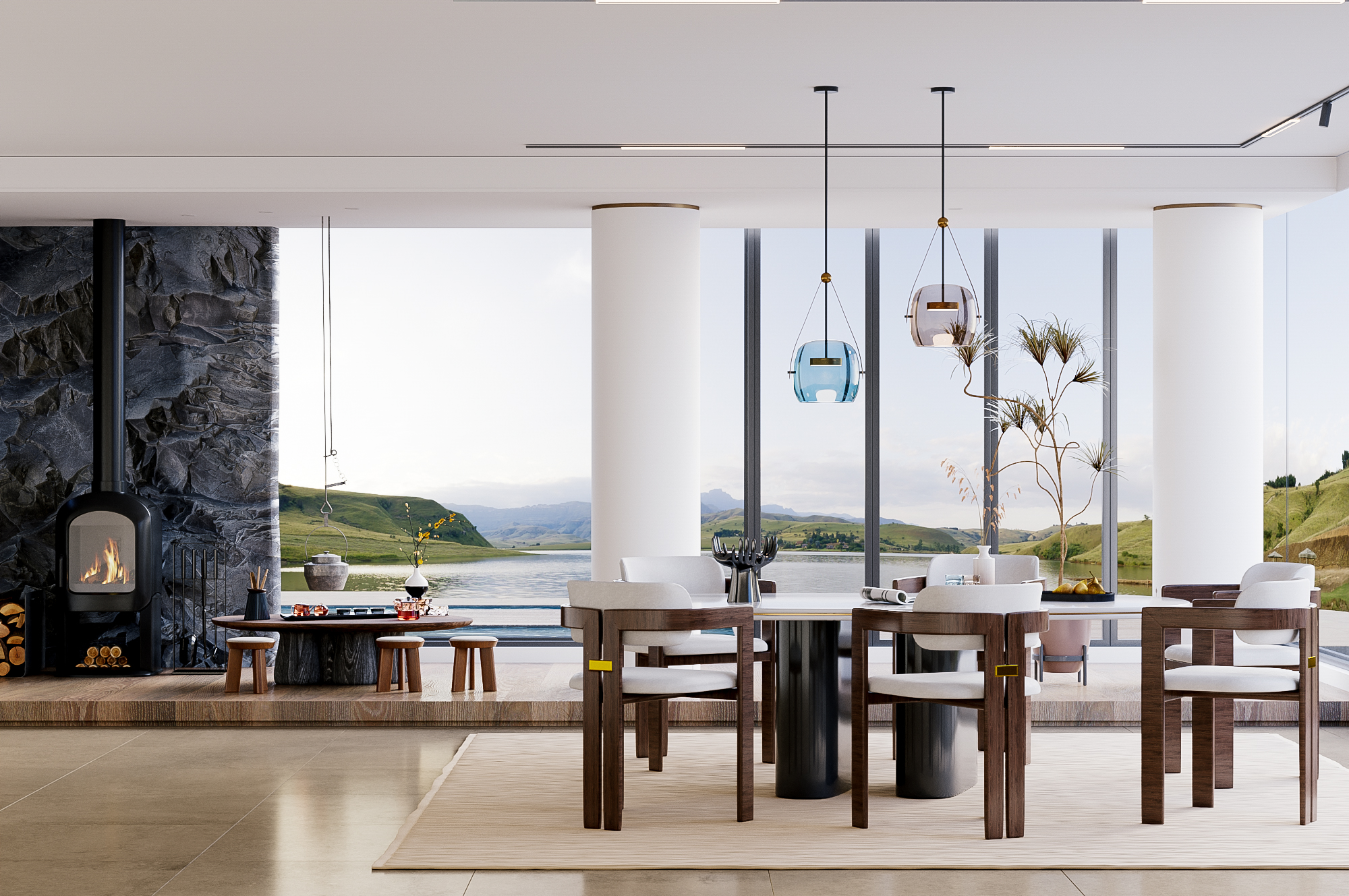 c4d，cr，3D rendering，Furniture rendering，