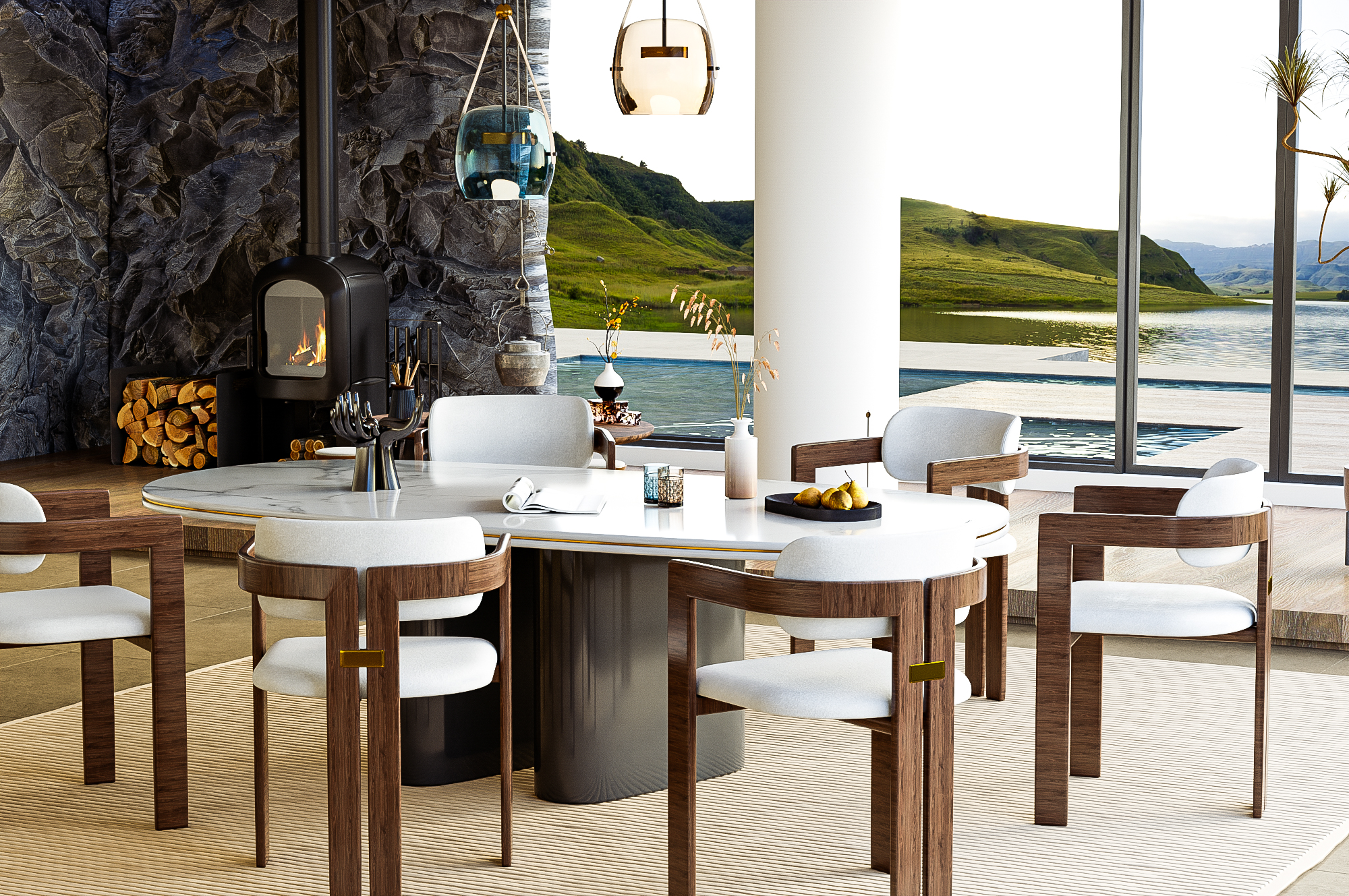 c4d，cr，3D rendering，Furniture rendering，