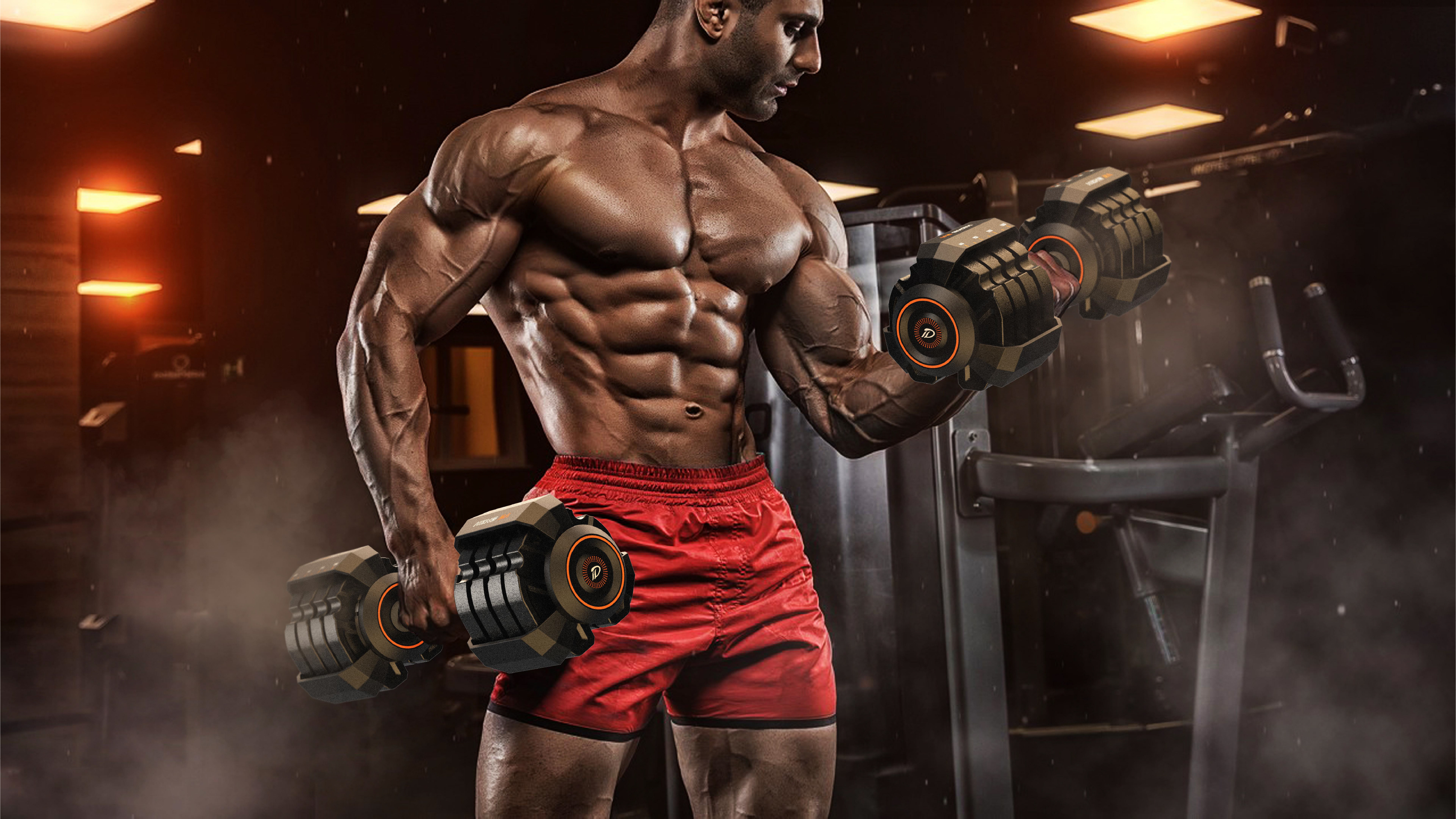 Adjustable dumbbells，Fitness Equipment，Innovative design，Fitness enthusiasts，Family Essentials，
