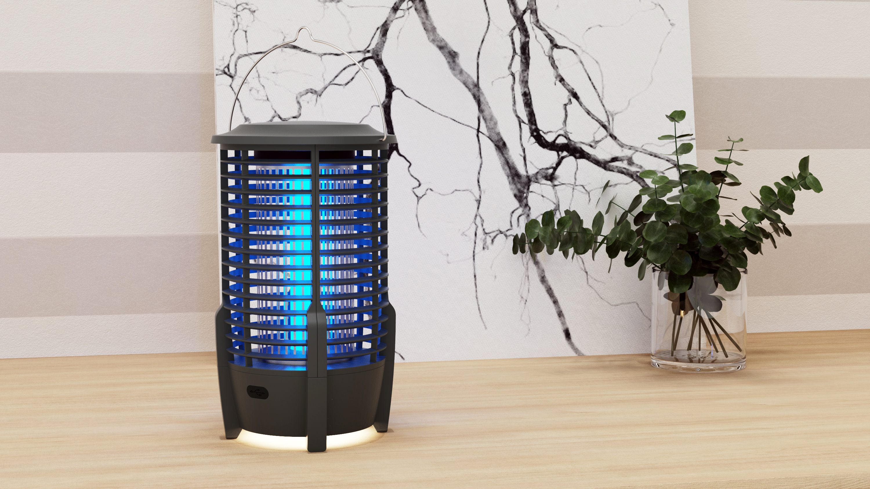 Mosquito killing lamp，Appearance design，industrial design，product design，Pearl Sea Birthday Shell，products of awarded medal，Product planning，Structural design，