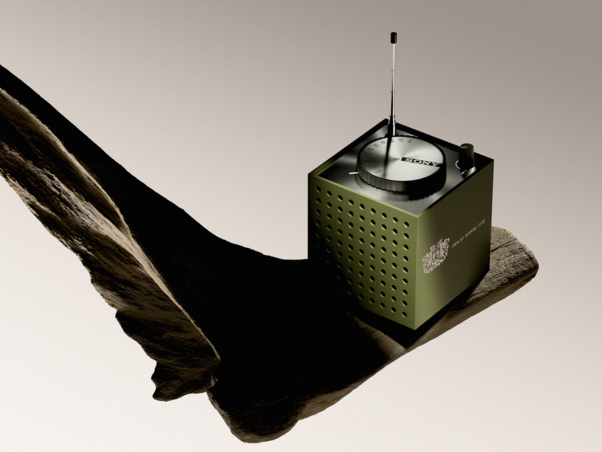 Sony TFM-1837W，radio，Sony，electronic product，