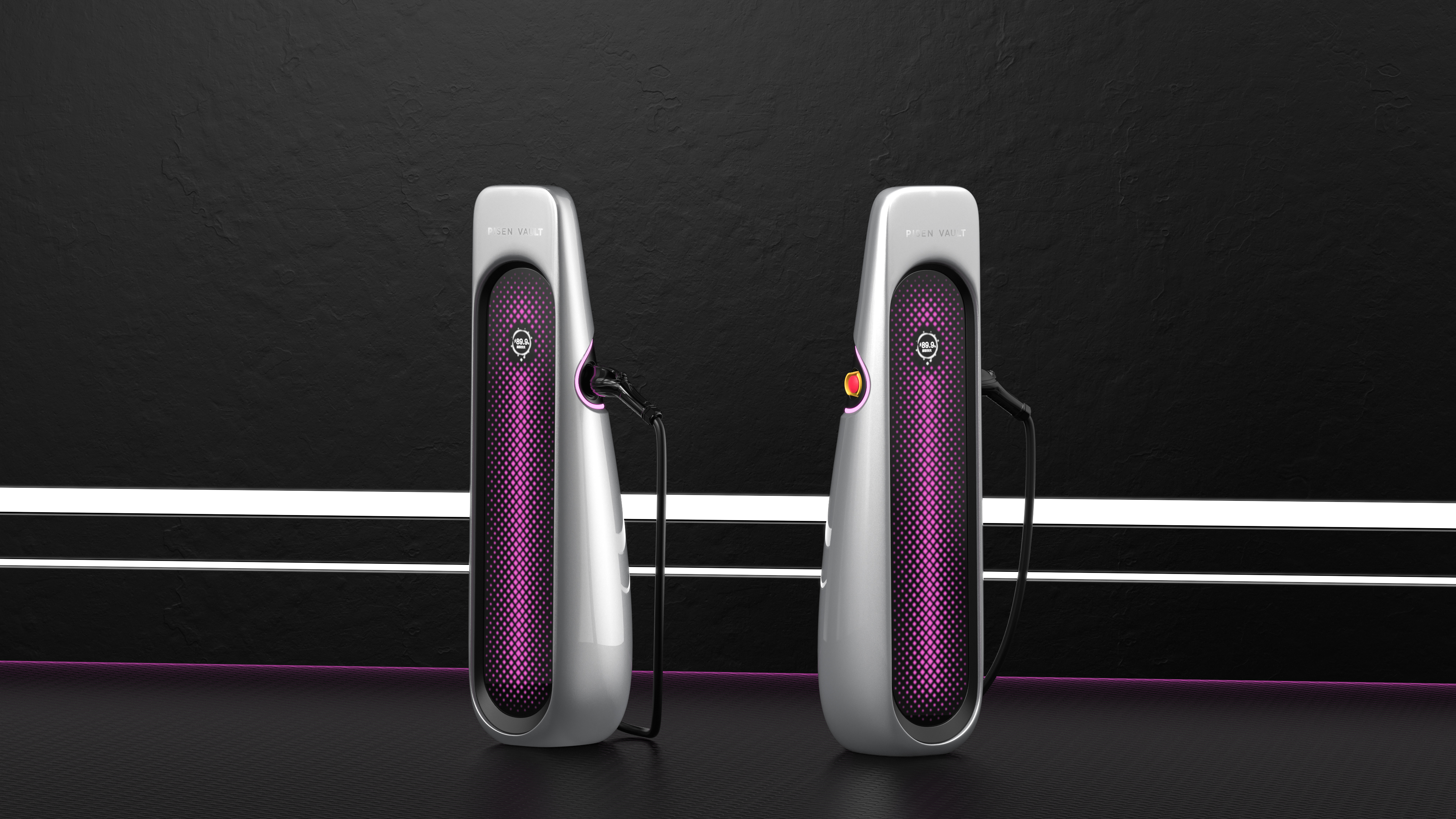 Charging pile，Car charging，Super charging station，new energy，industrial design，