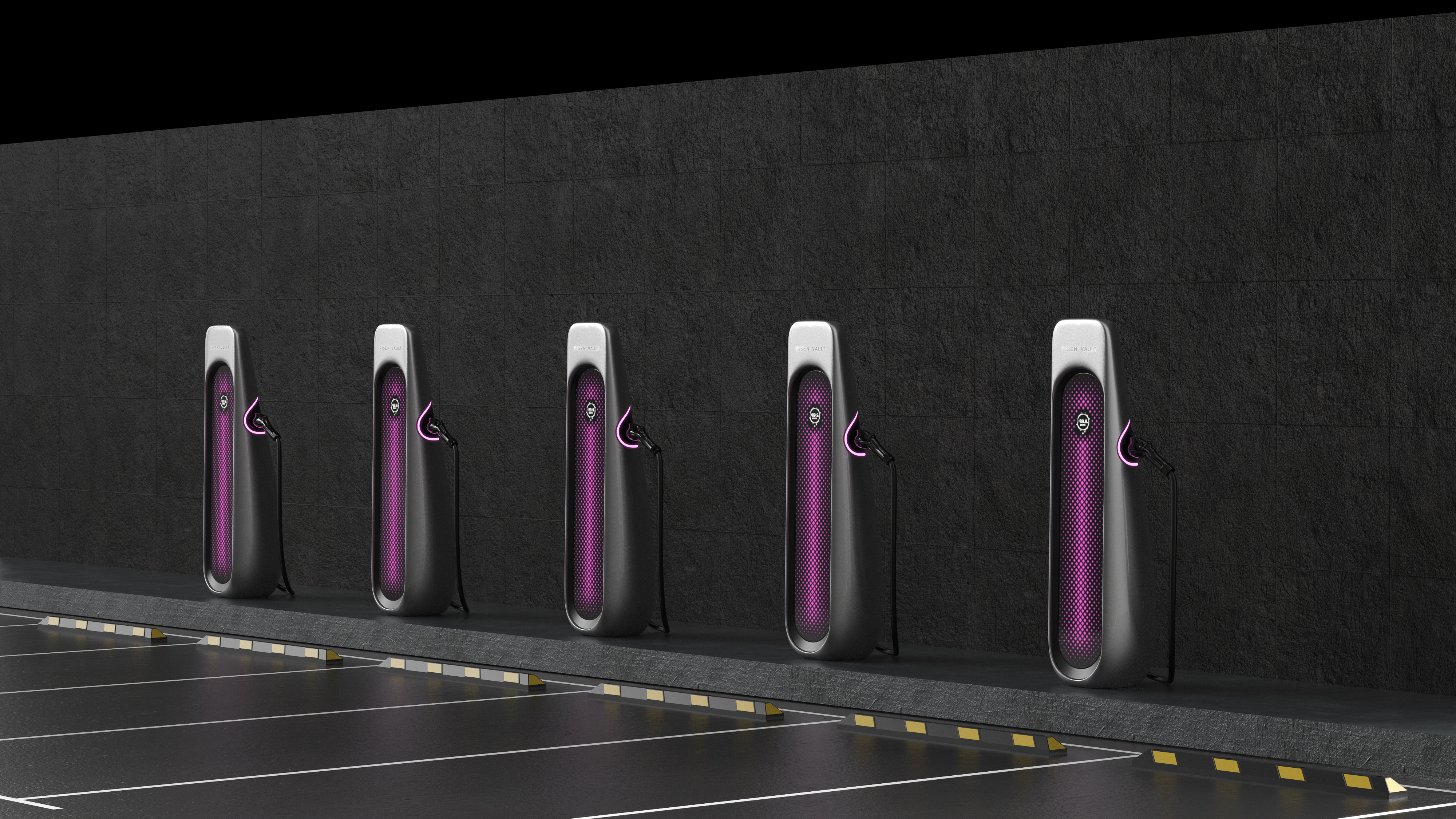 Charging pile，Car charging，Super charging station，new energy，industrial design，