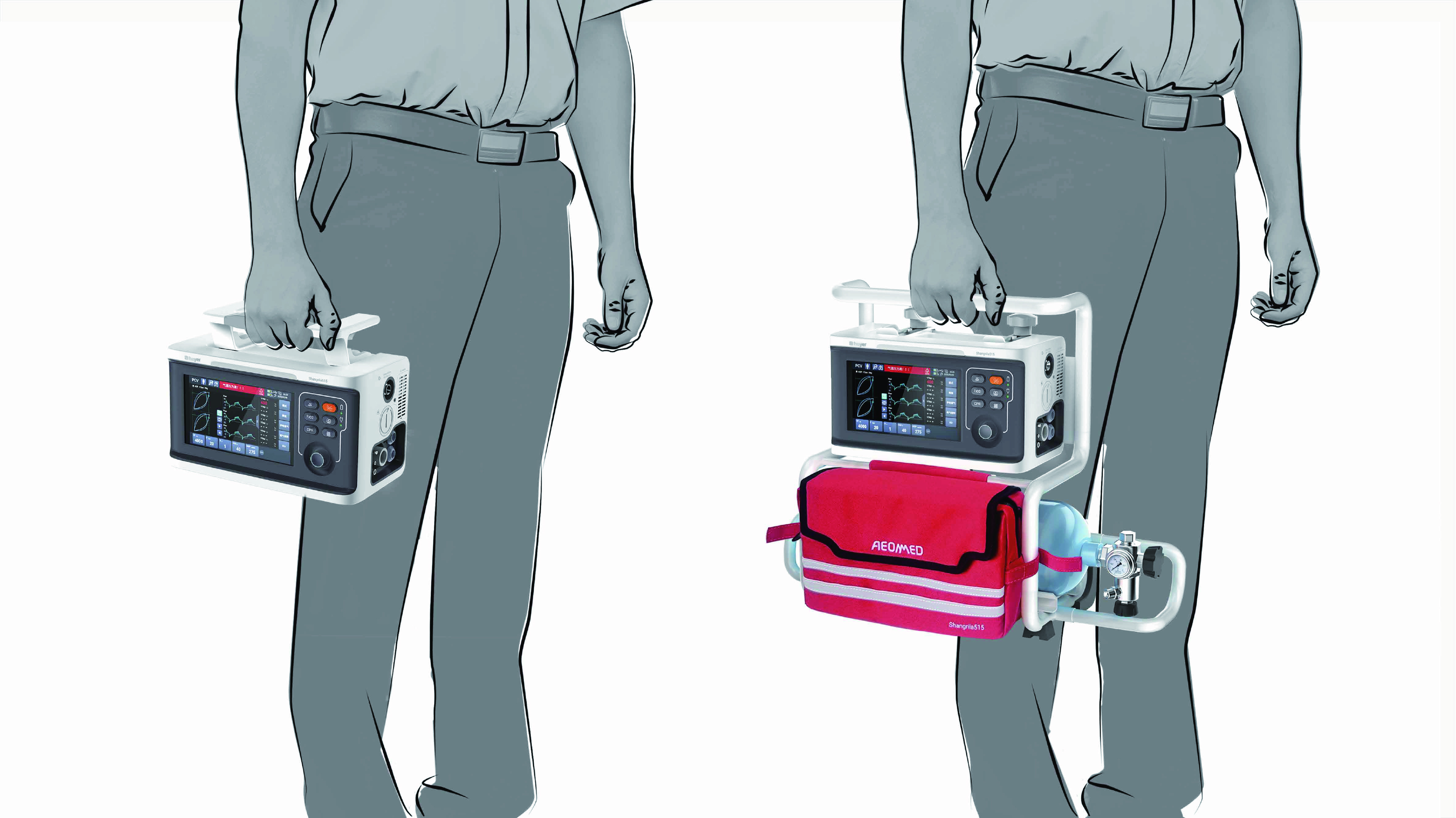 medical apparatus and instruments，respirator，Transfer ventilator，First aid equipment，Emergency transport ventilator，Medical products，Electronic hardware，