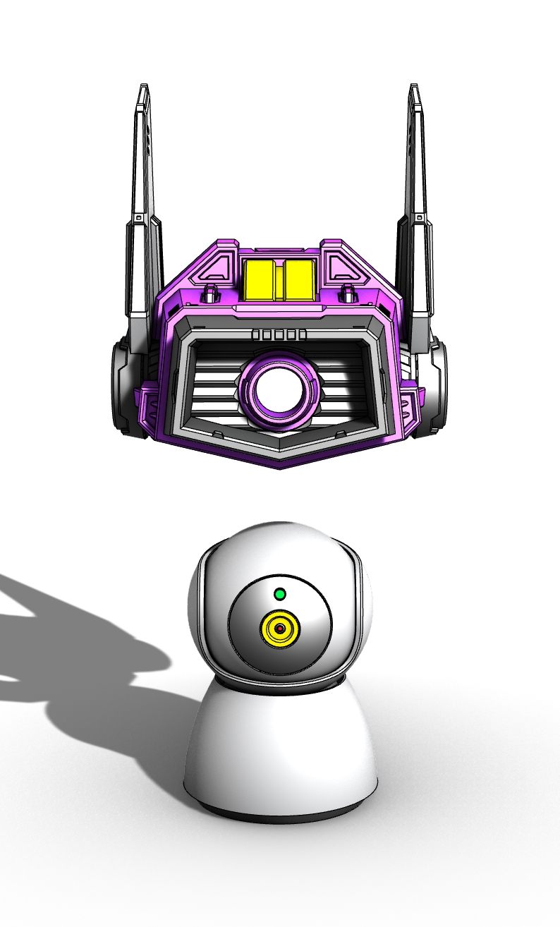 Transformers，Toys，Model，Ornaments，shock wave，parts，camera，