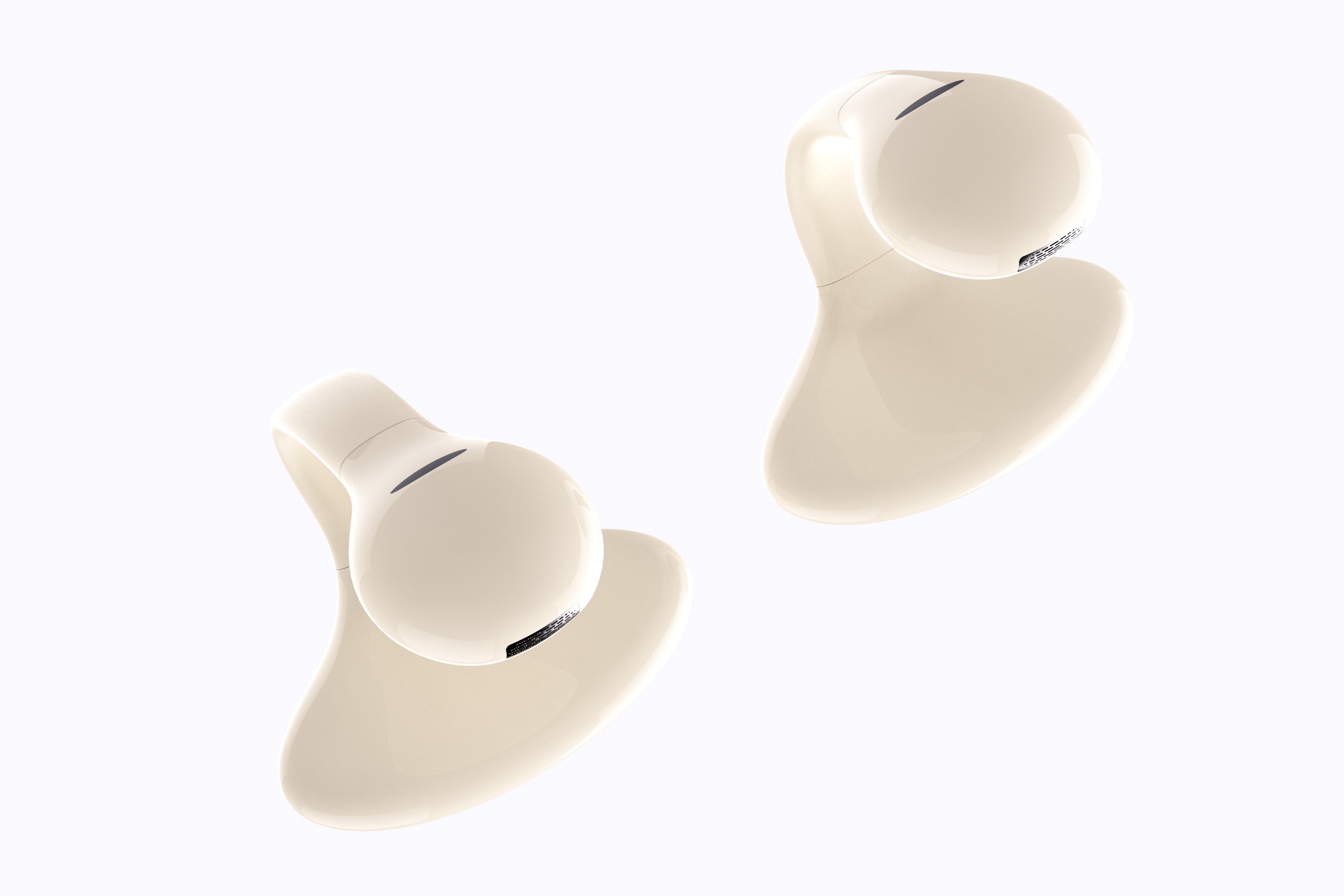 headset，airpods，Smart headset，conceptual design，originality，Design，industrial design，Clip-Ear Headphones，